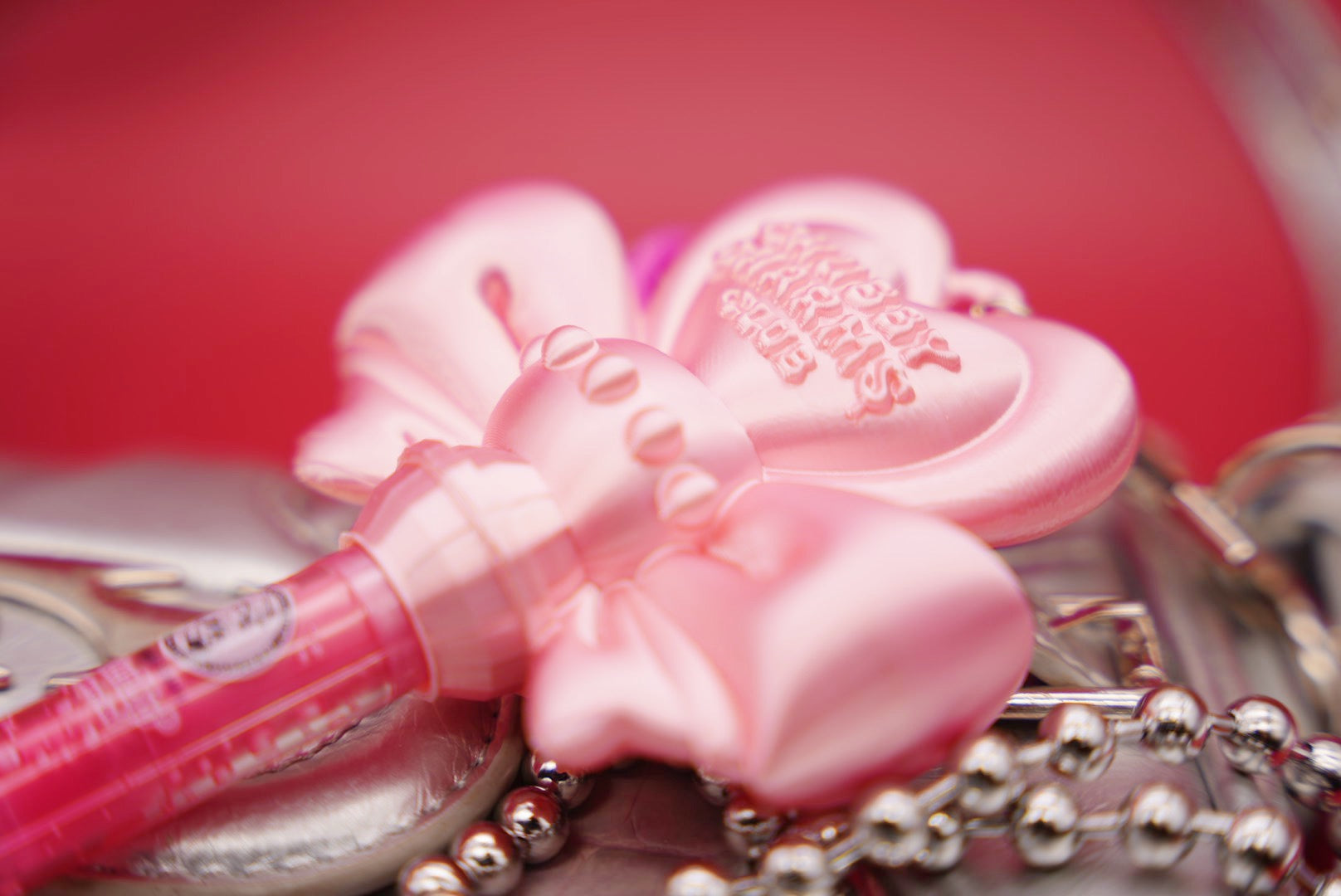 Magical Lip Wand–Suger Pink💗　〜リップクリームが魔法ステッキに変身する2WAYチャーム〜