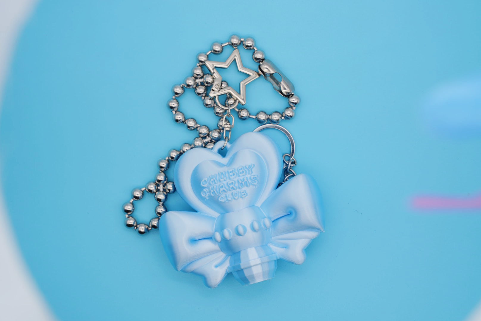 Magical Lip Wand–Aqua Blue💙　〜リップクリームが魔法ステッキに変身する2WAYチャーム〜