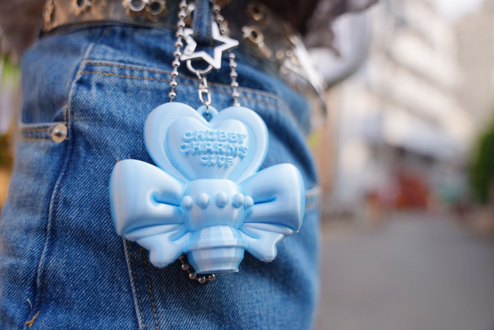 Magical Lip Wand–Aqua Blue💙　〜リップクリームが魔法ステッキに変身する2WAYチャーム〜