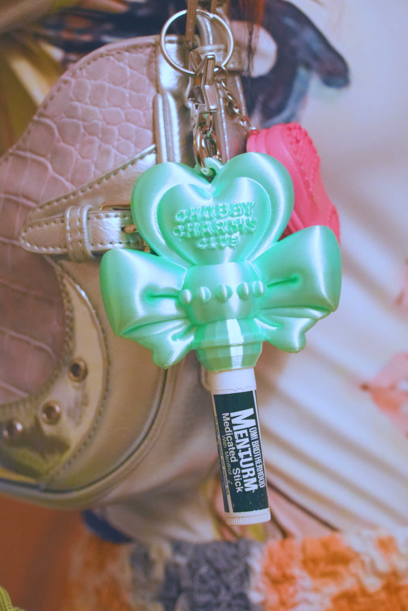 Magical Lip Wand–Minty Charm💚　〜リップクリームが魔法ステッキに変身する2WAYチャーム〜