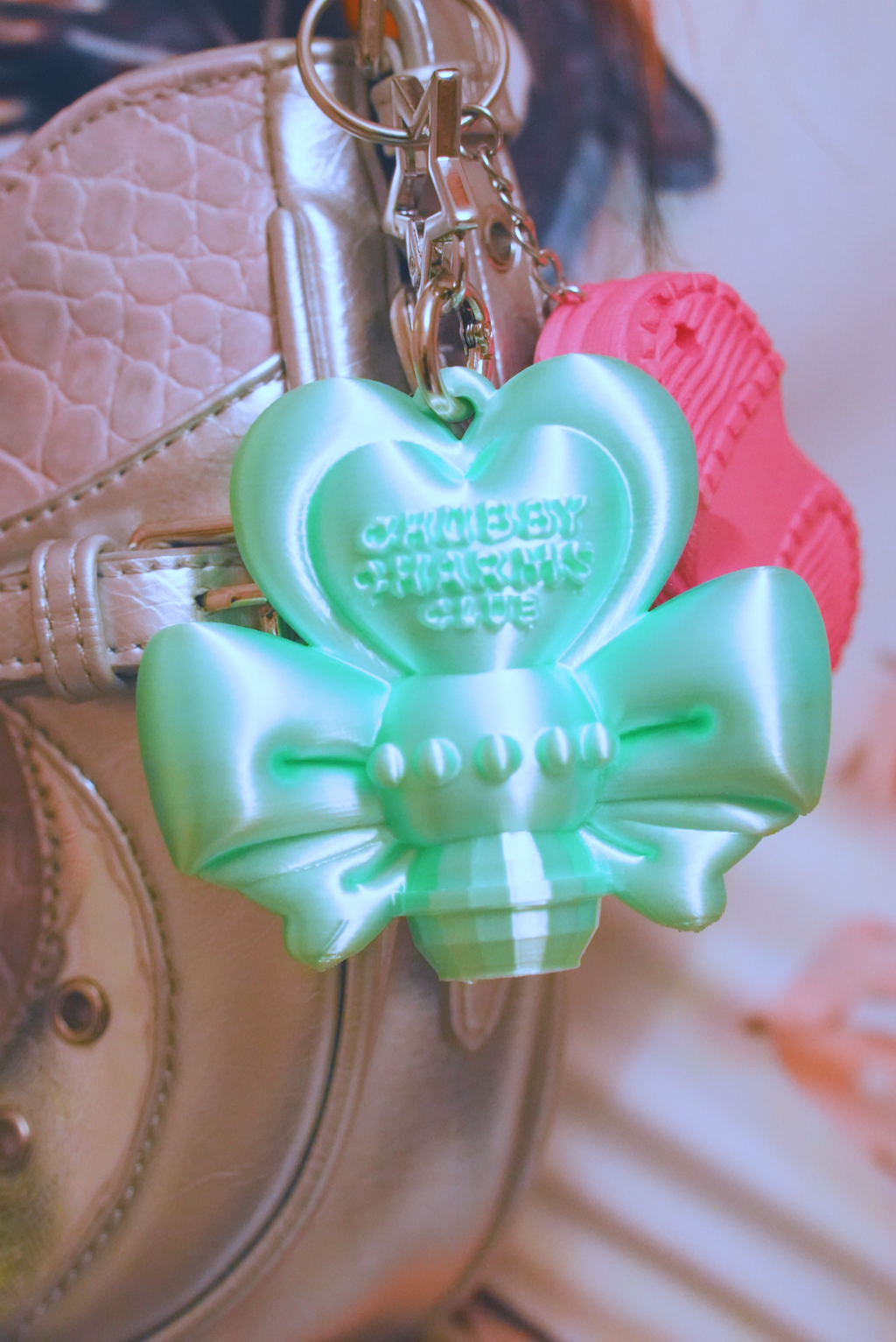 Magical Lip Wand–Minty Charm💚　〜リップクリームが魔法ステッキに変身する2WAYチャーム〜