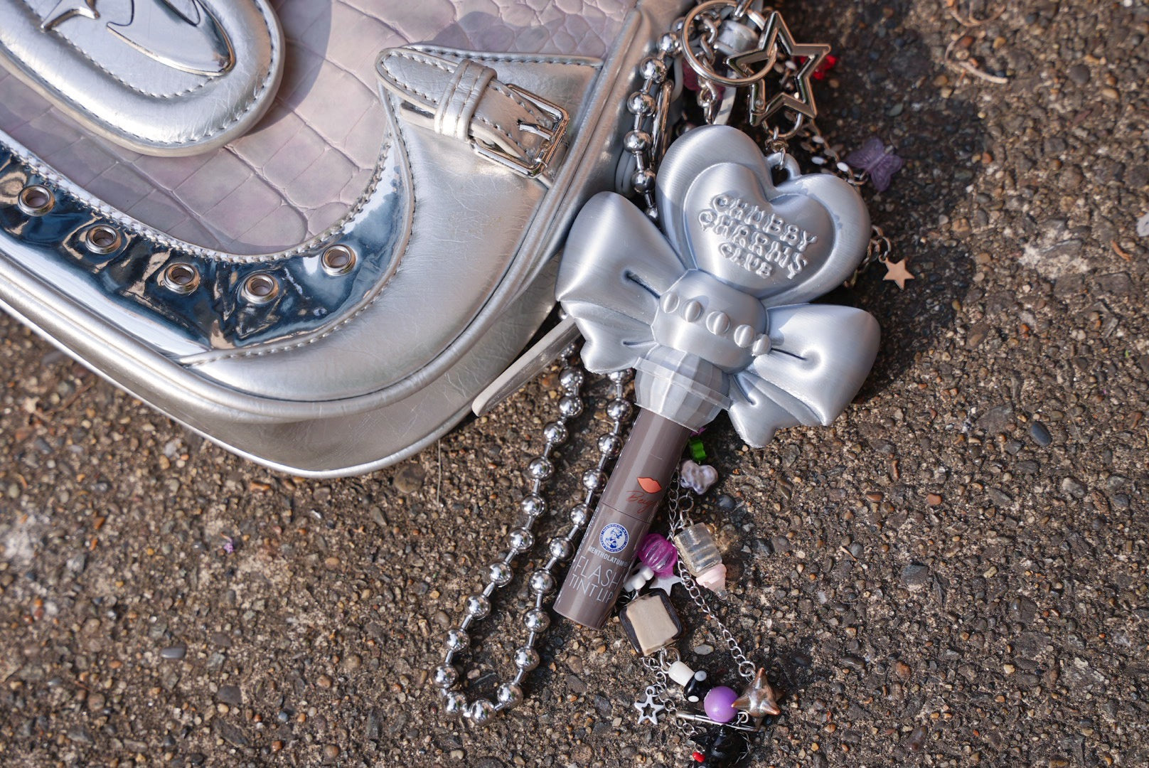 Magical Lip Wand–Moonlight Metal🤍　〜リップクリームが魔法ステッキに変身する2WAYチャーム〜