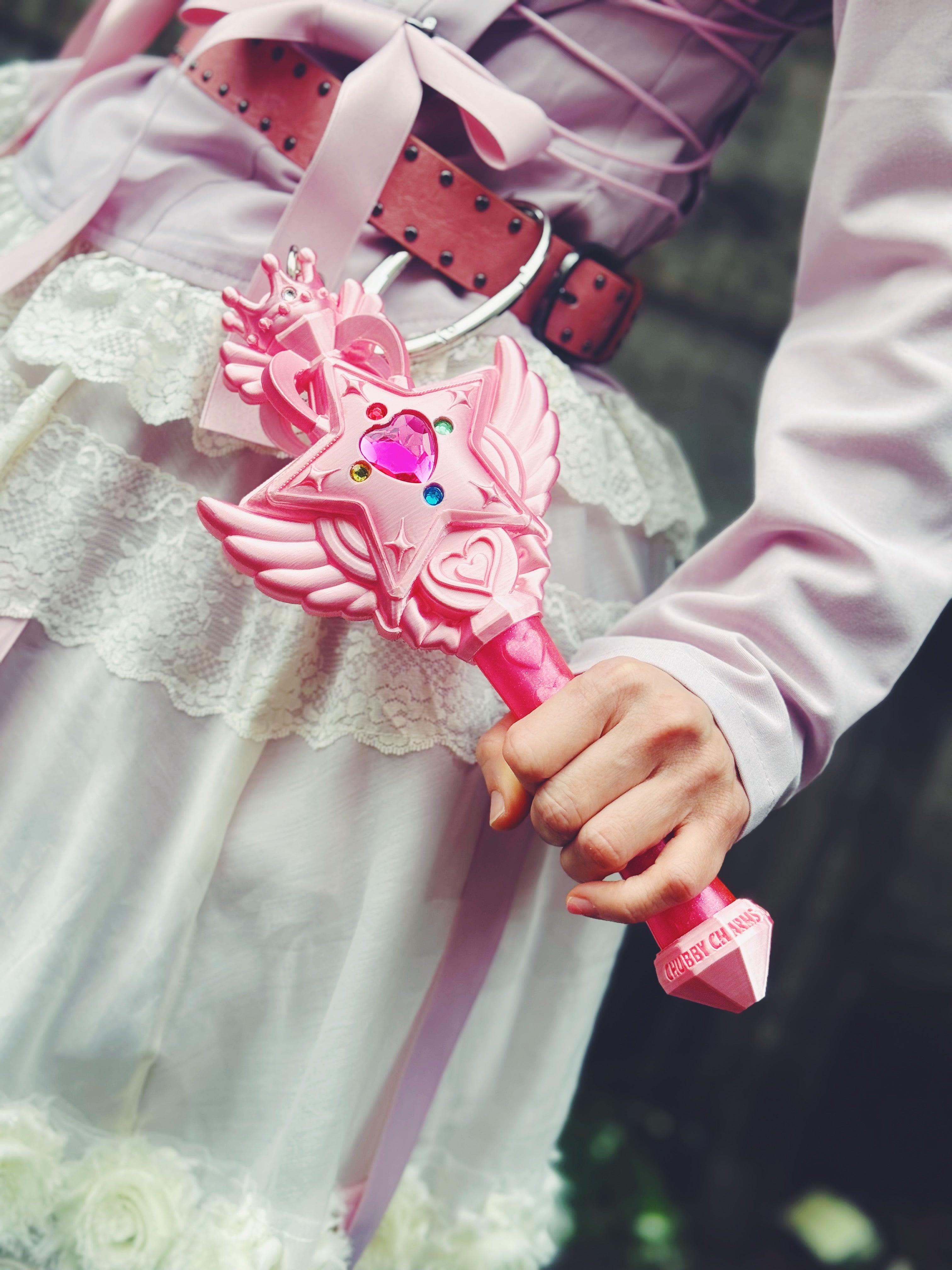 魔法の力でリンクが送れる！マジカルリンクワンド  Magical Link Wand-PINK-