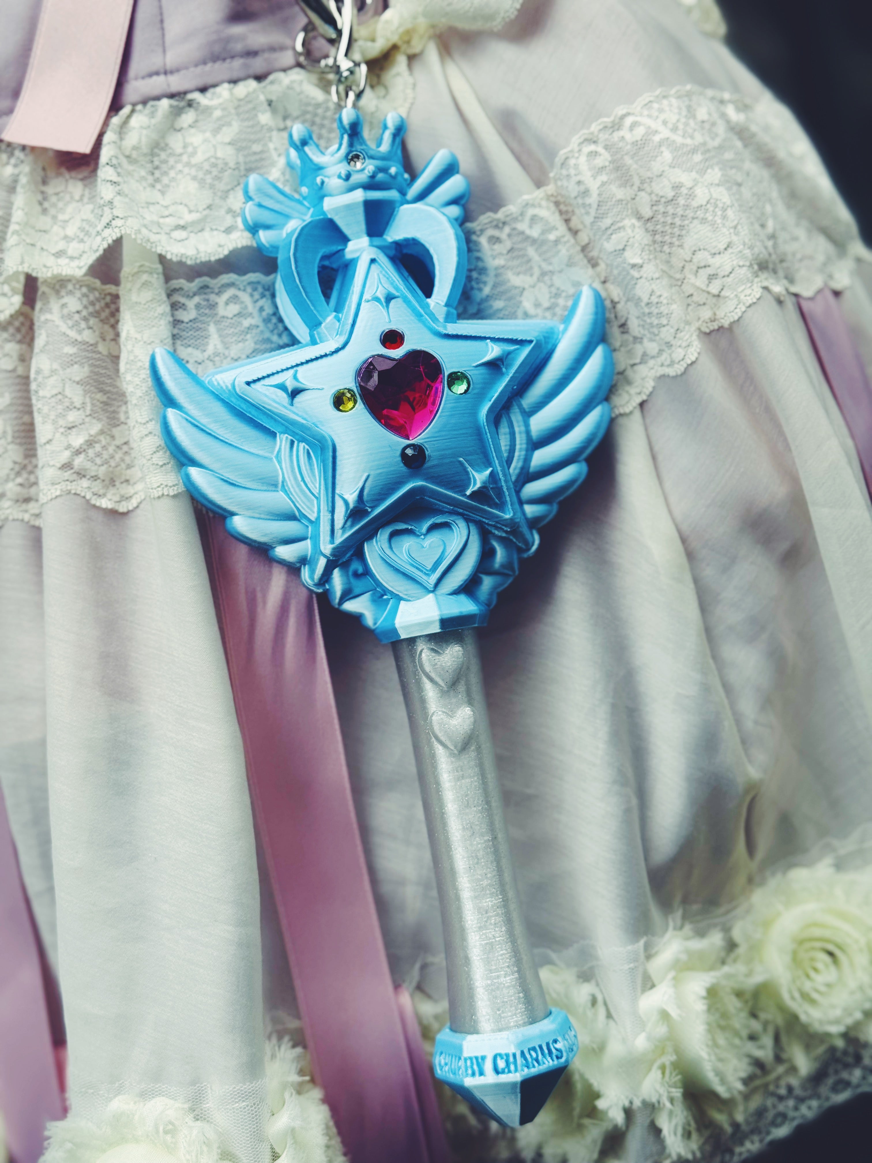 魔法の力でリンクが送れる！マジカルリンクワンド  Magical Link Wand-LIGHT BLUE-