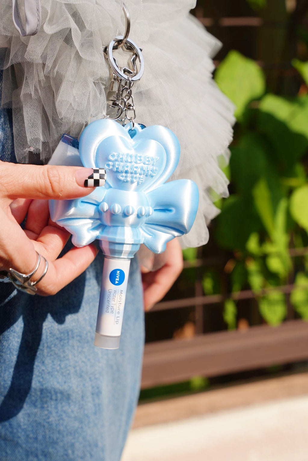 Magical Lip Wand–Aqua Blue💙　〜リップクリームが魔法ステッキに変身する2WAYチャーム〜