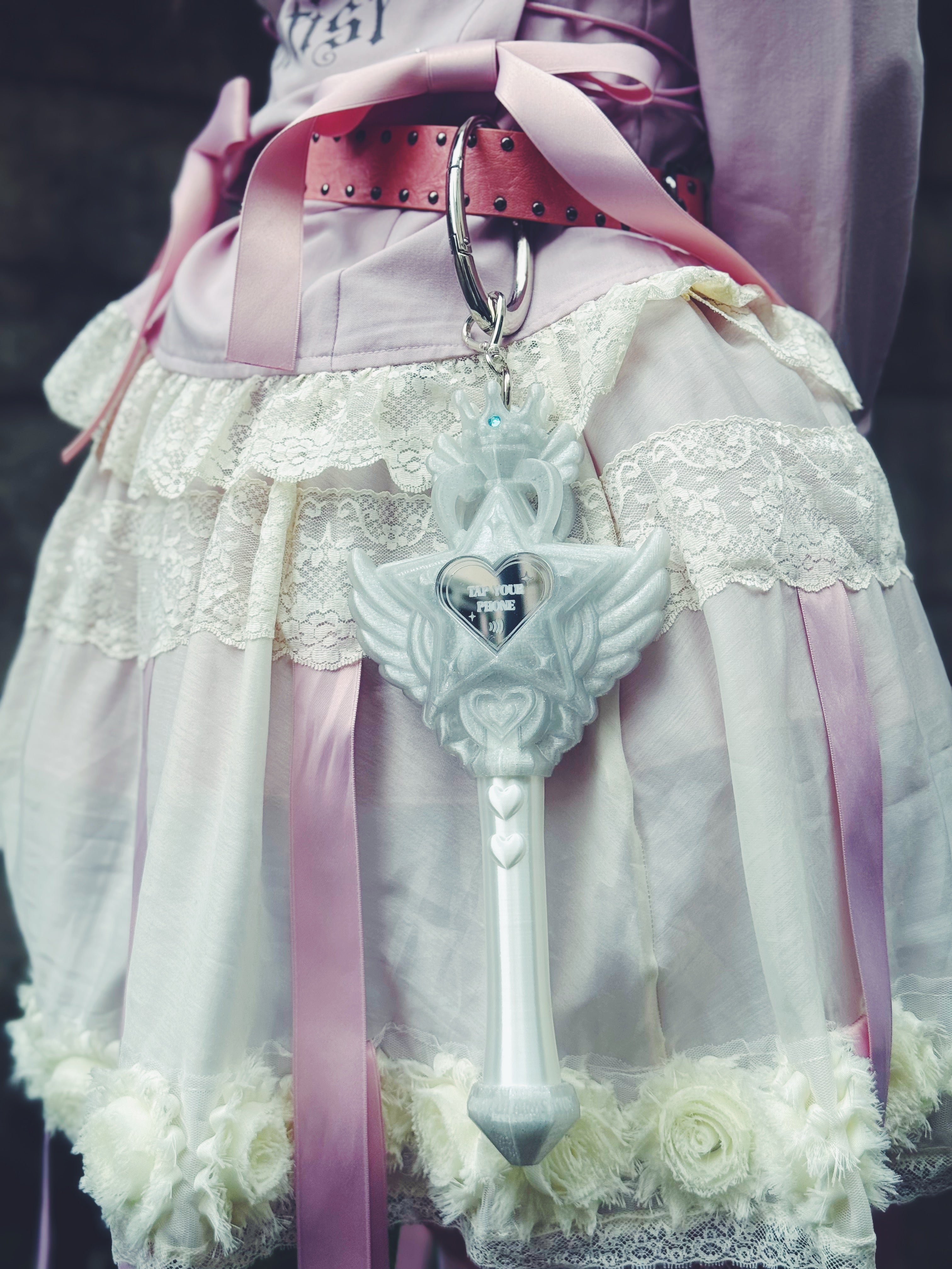 魔法の力でリンクが送れる！マジカルリンクワンド  Magical Link Wand-Glitter White-