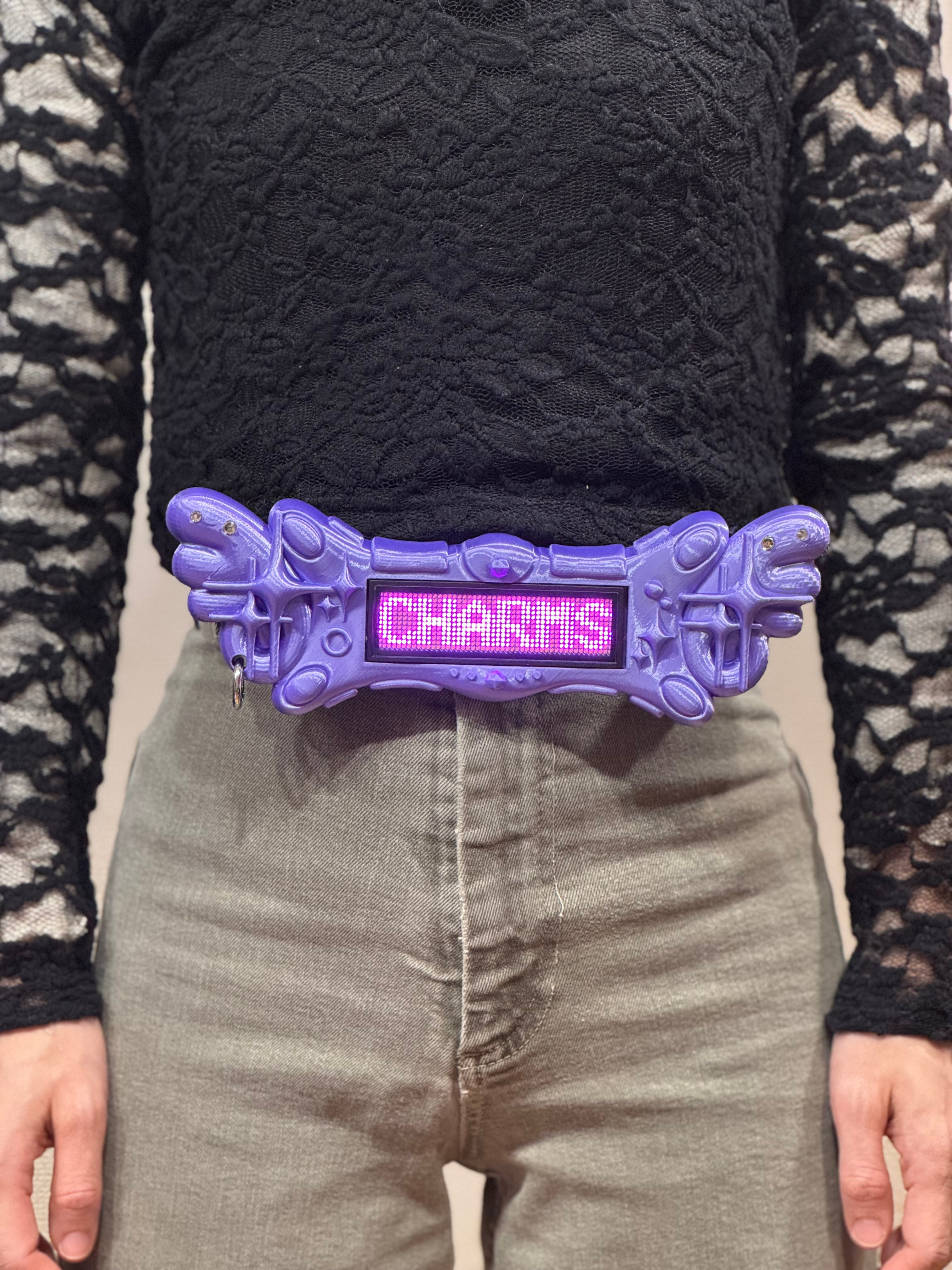 ∧ωＵω∧″儿├　3WAY 変身ベルトチャーム -LED Transformation Belt Charm-