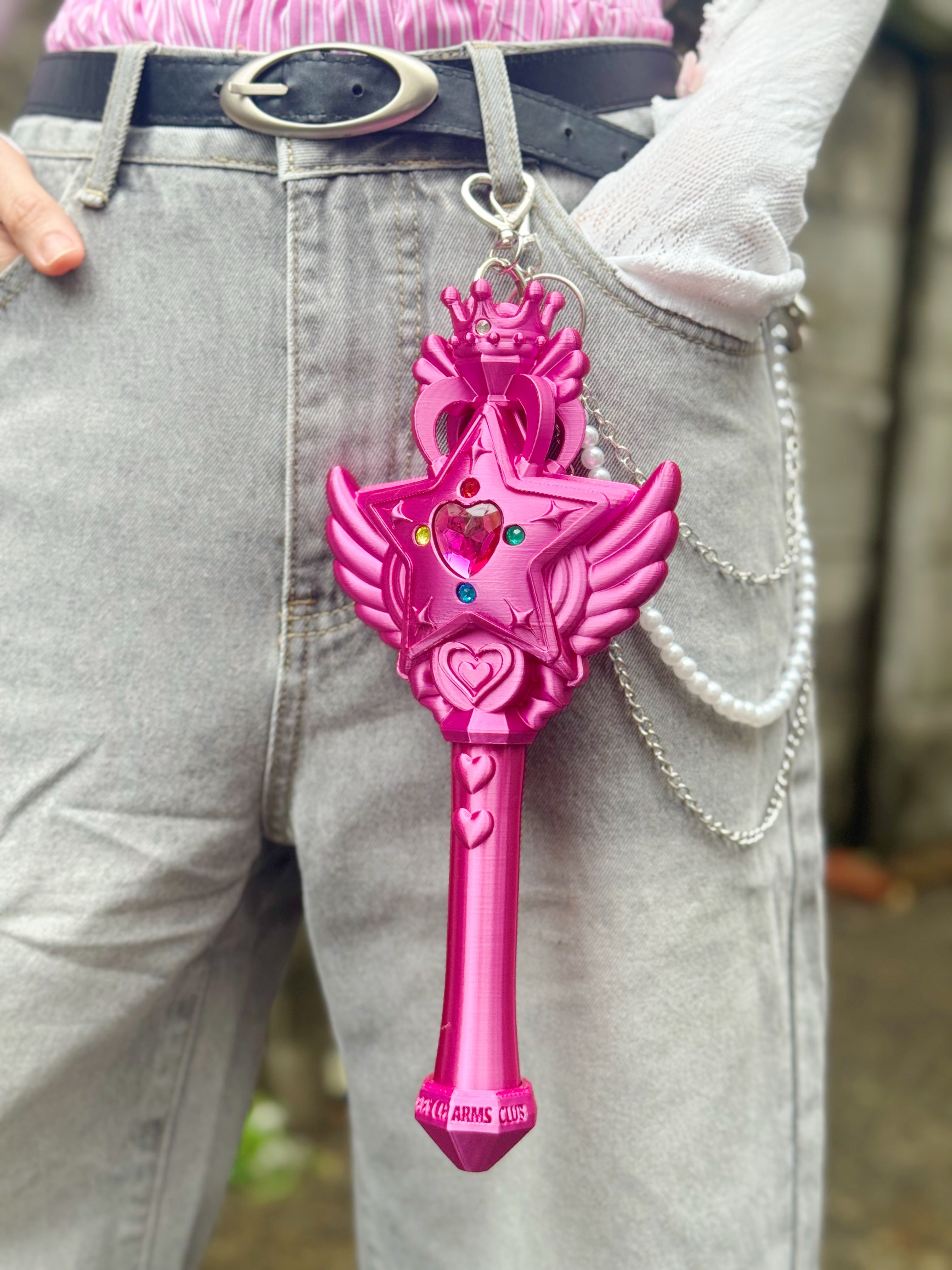 魔法の力でリンクが送れる！マジカルリンクワンド  Magical Link Wand-Magenta-