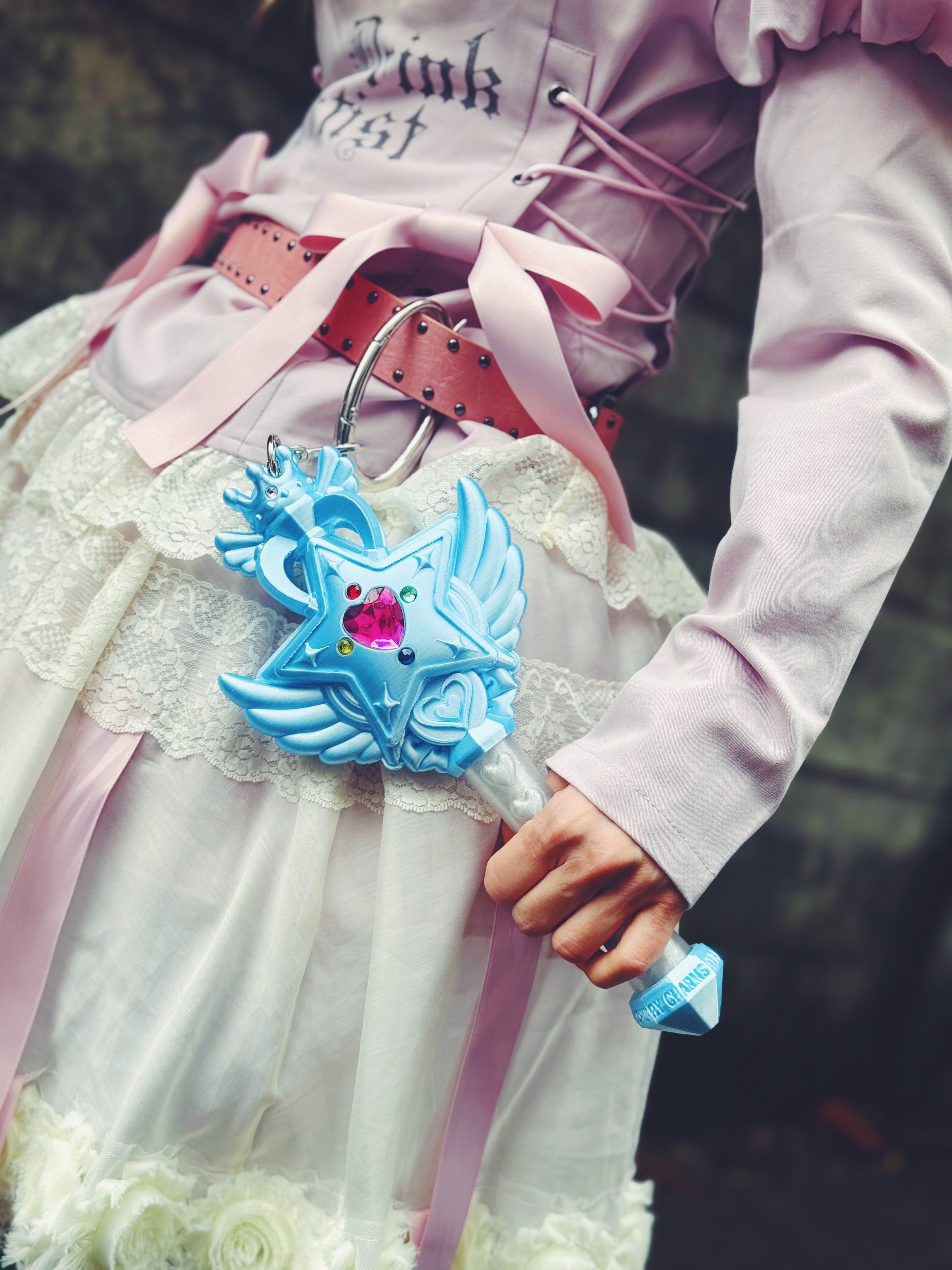 魔法の力でリンクが送れる！マジカルリンクワンド  Magical Link Wand-LIGHT BLUE-