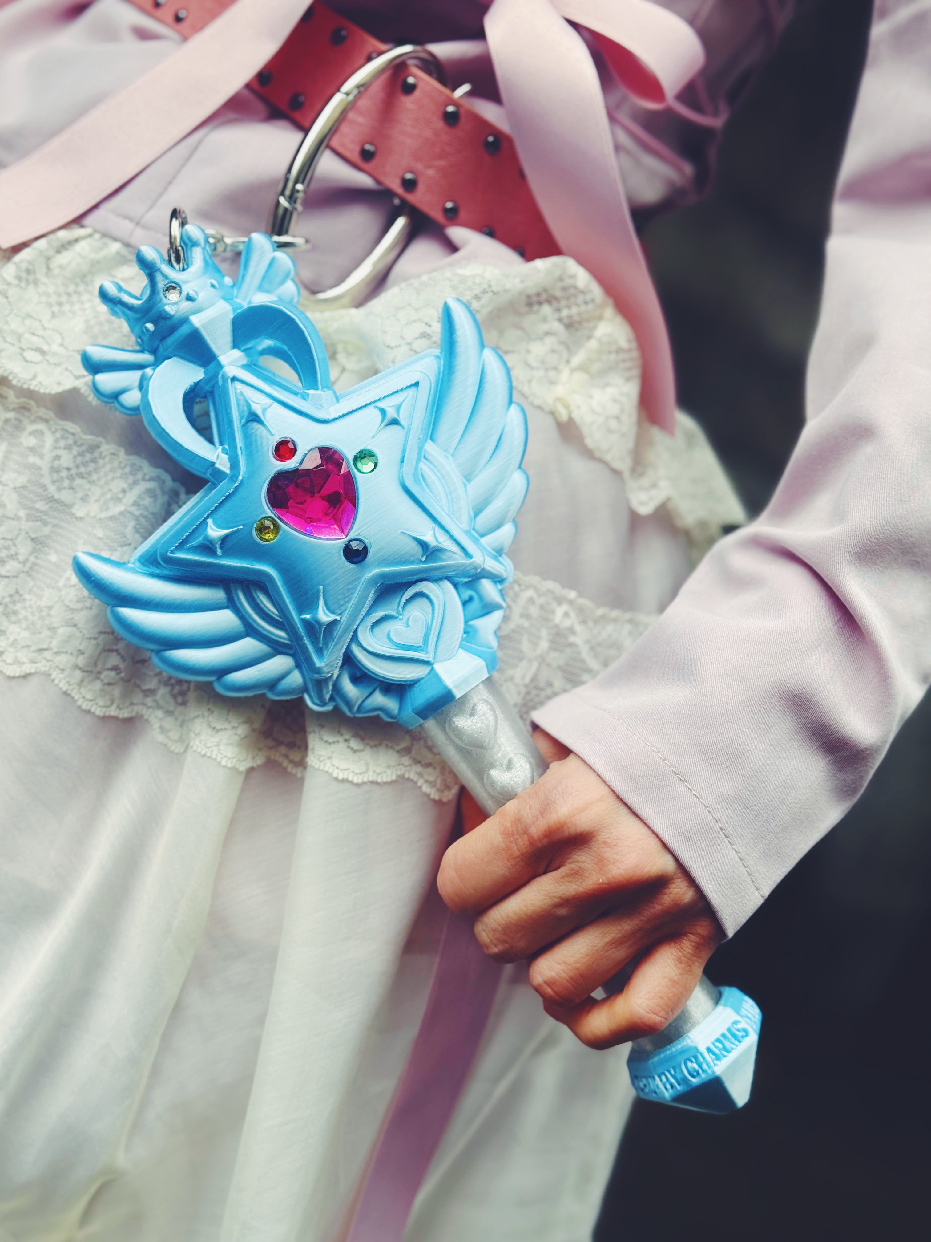 魔法の力でリンクが送れる！マジカルリンクワンド  Magical Link Wand-LIGHT BLUE-