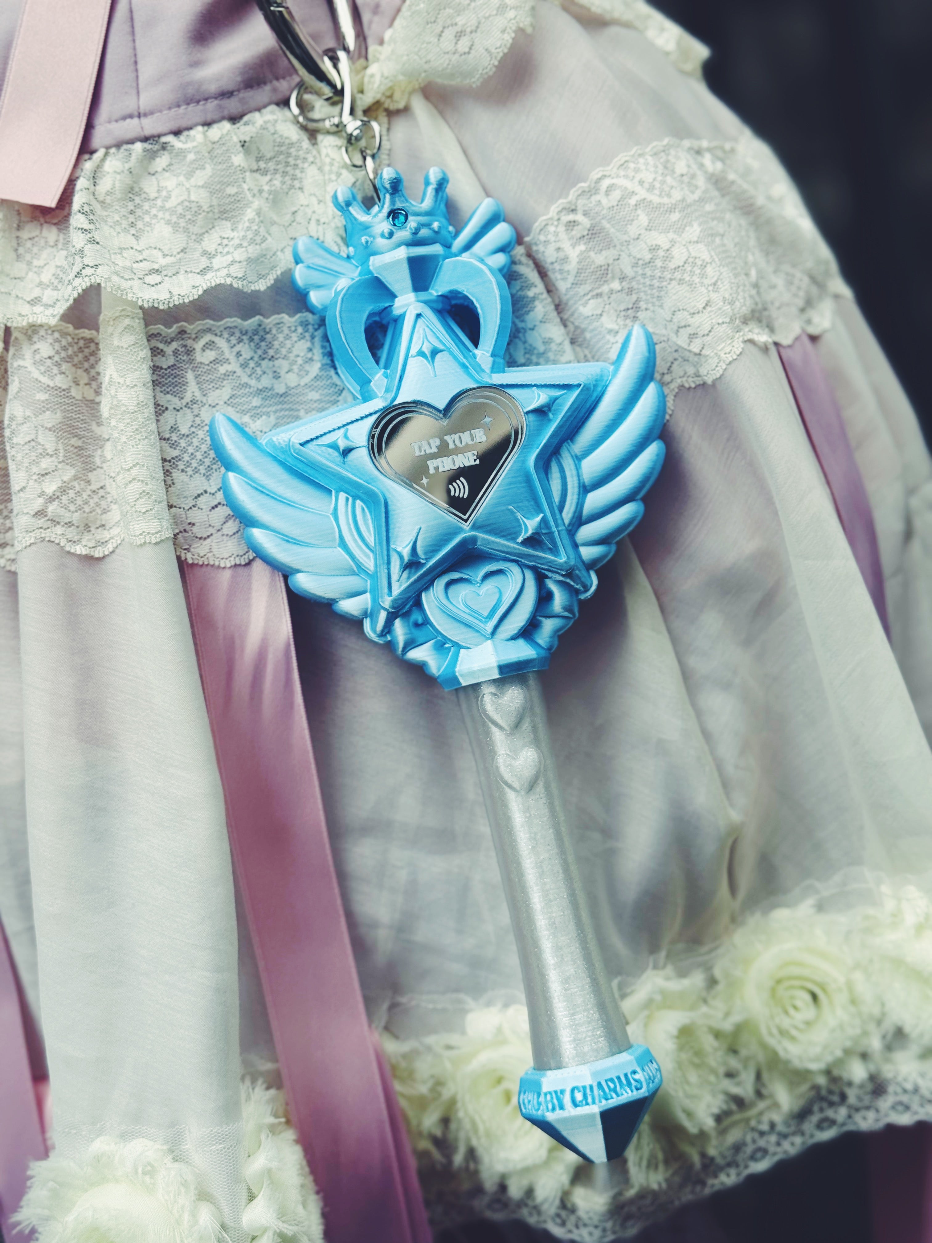 魔法の力でリンクが送れる！マジカルリンクワンド  Magical Link Wand-LIGHT BLUE-