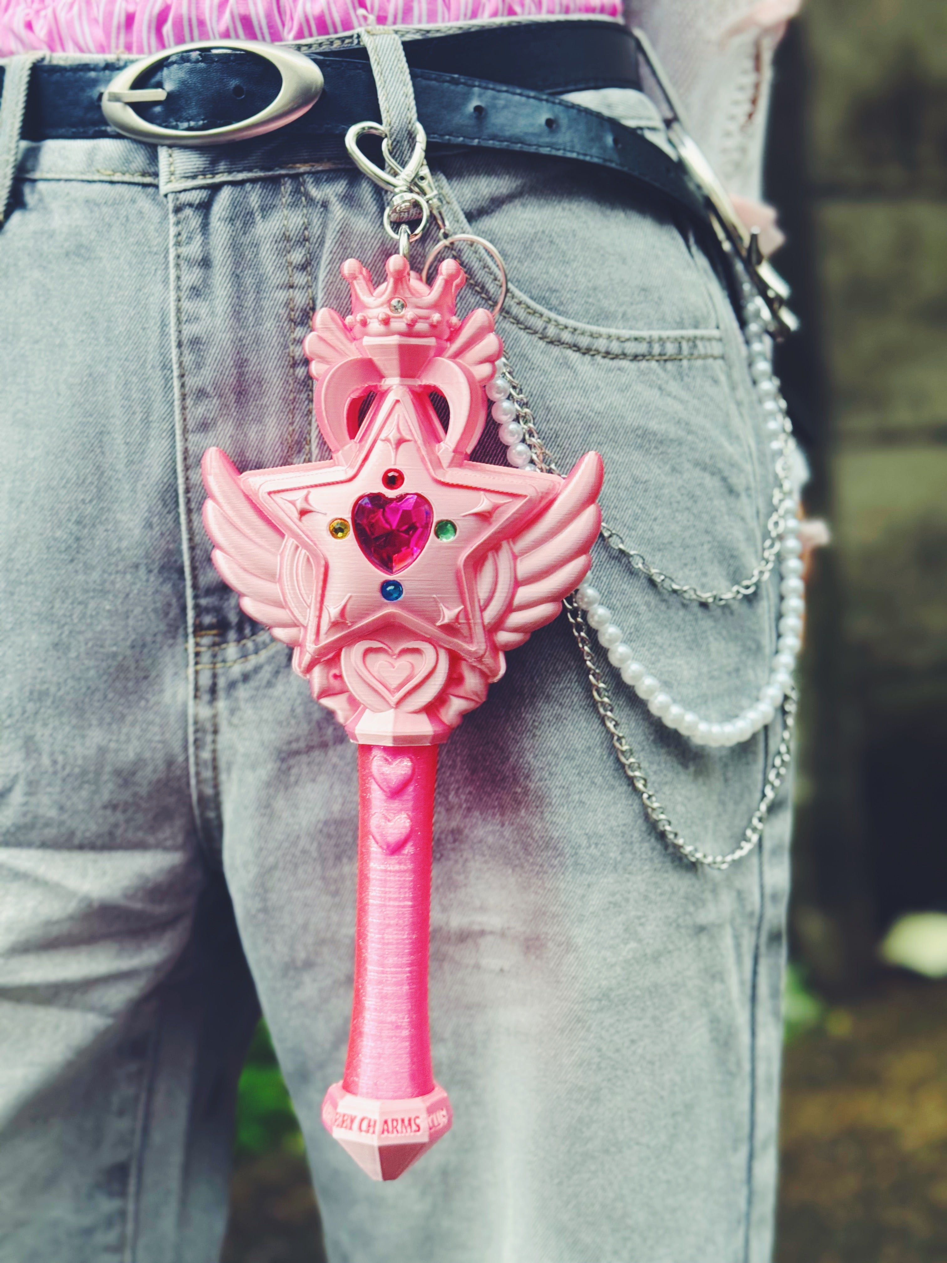 魔法の力でリンクが送れる！マジカルリンクワンド  Magical Link Wand-PINK-