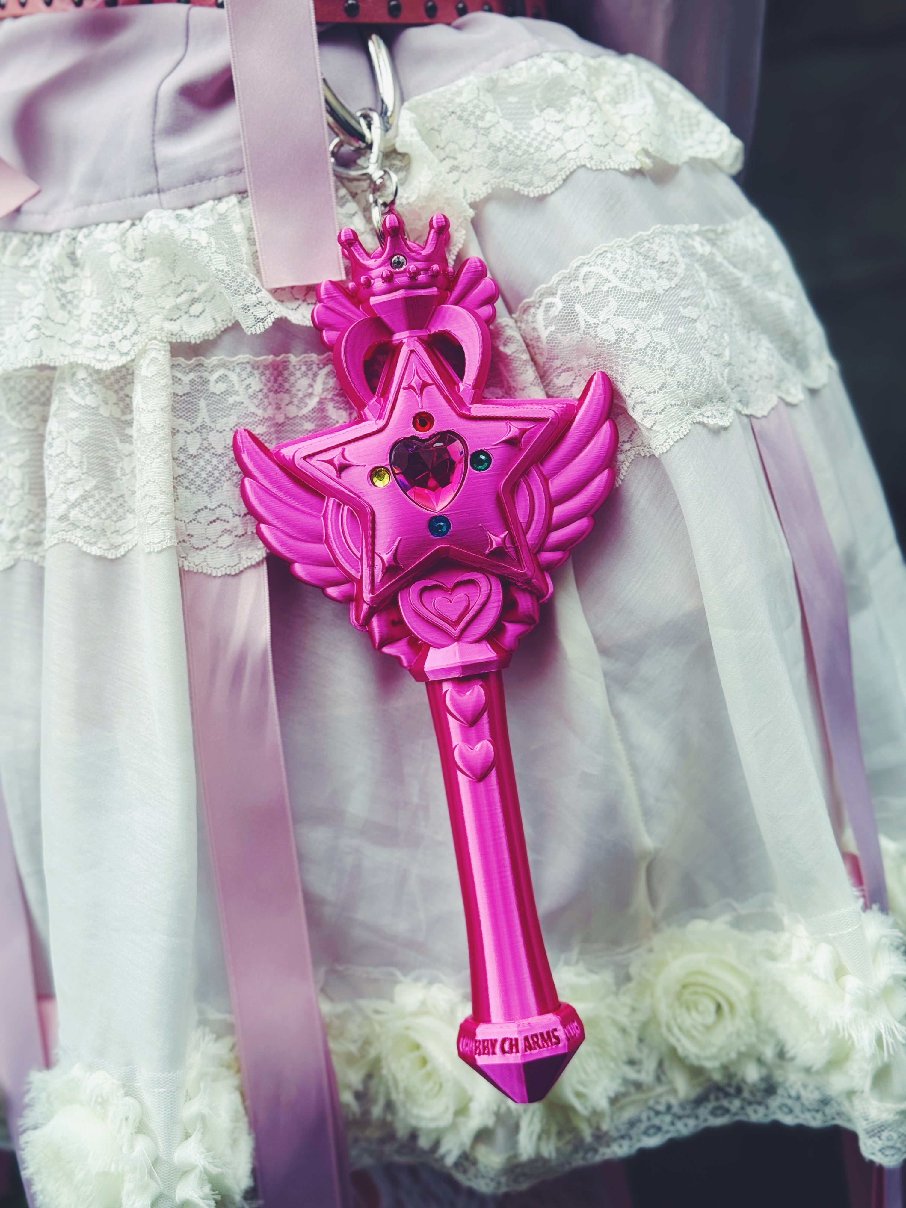 魔法の力でリンクが送れる！マジカルリンクワンド  Magical Link Wand-Magenta-