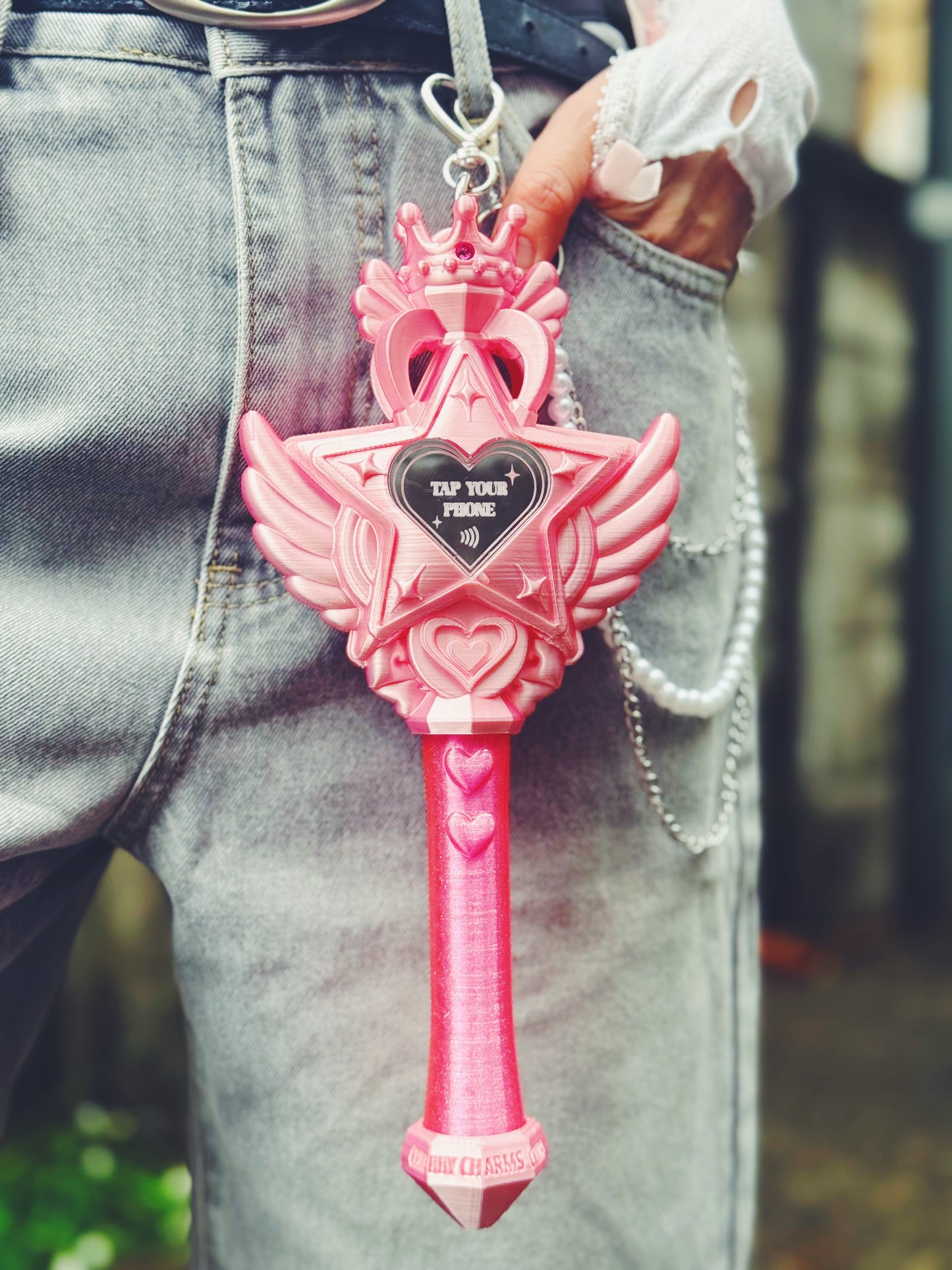 魔法の力でリンクが送れる！マジカルリンクワンド  Magical Link Wand-PINK-