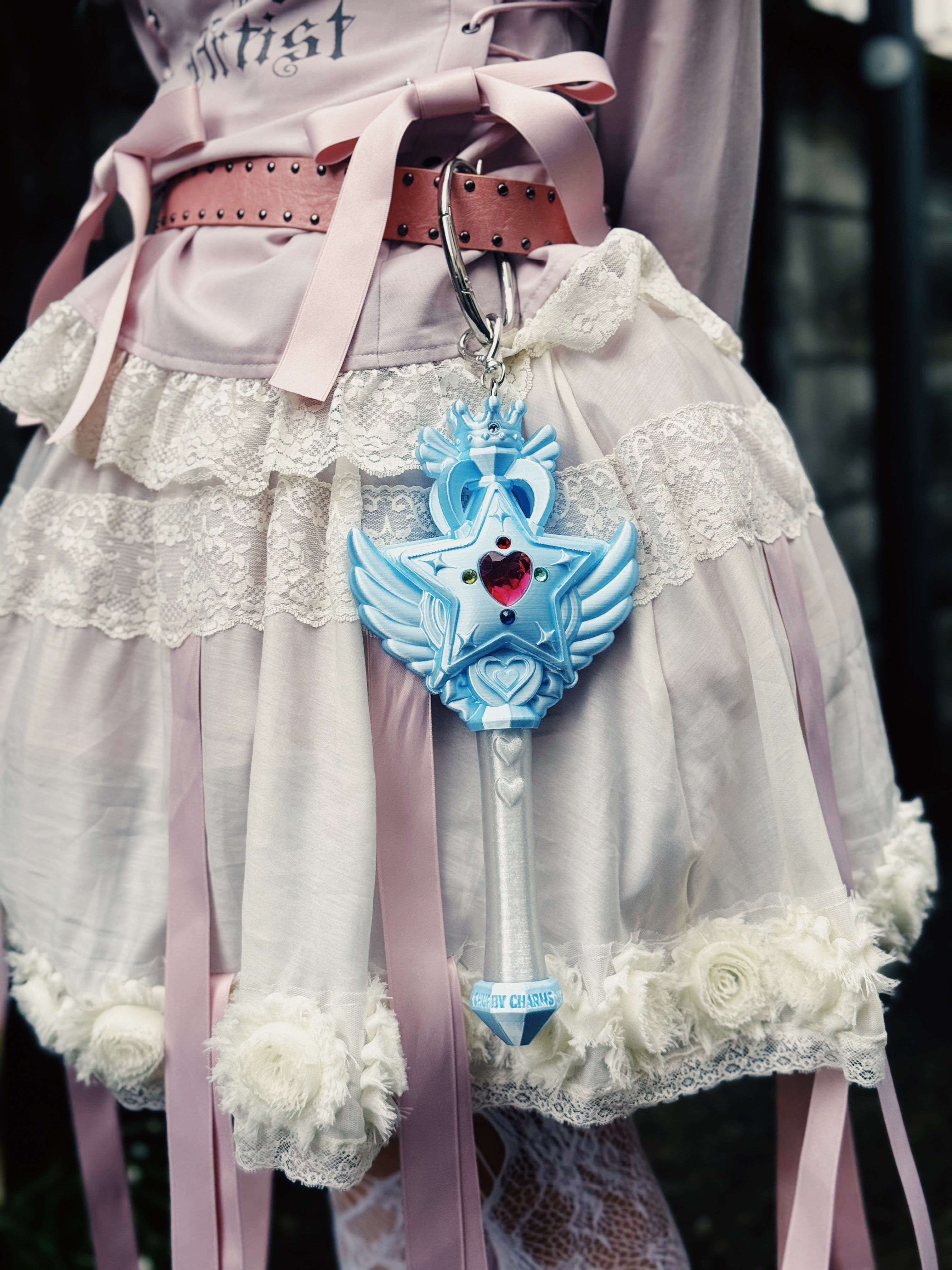 魔法の力でリンクが送れる！マジカルリンクワンド  Magical Link Wand-LIGHT BLUE-