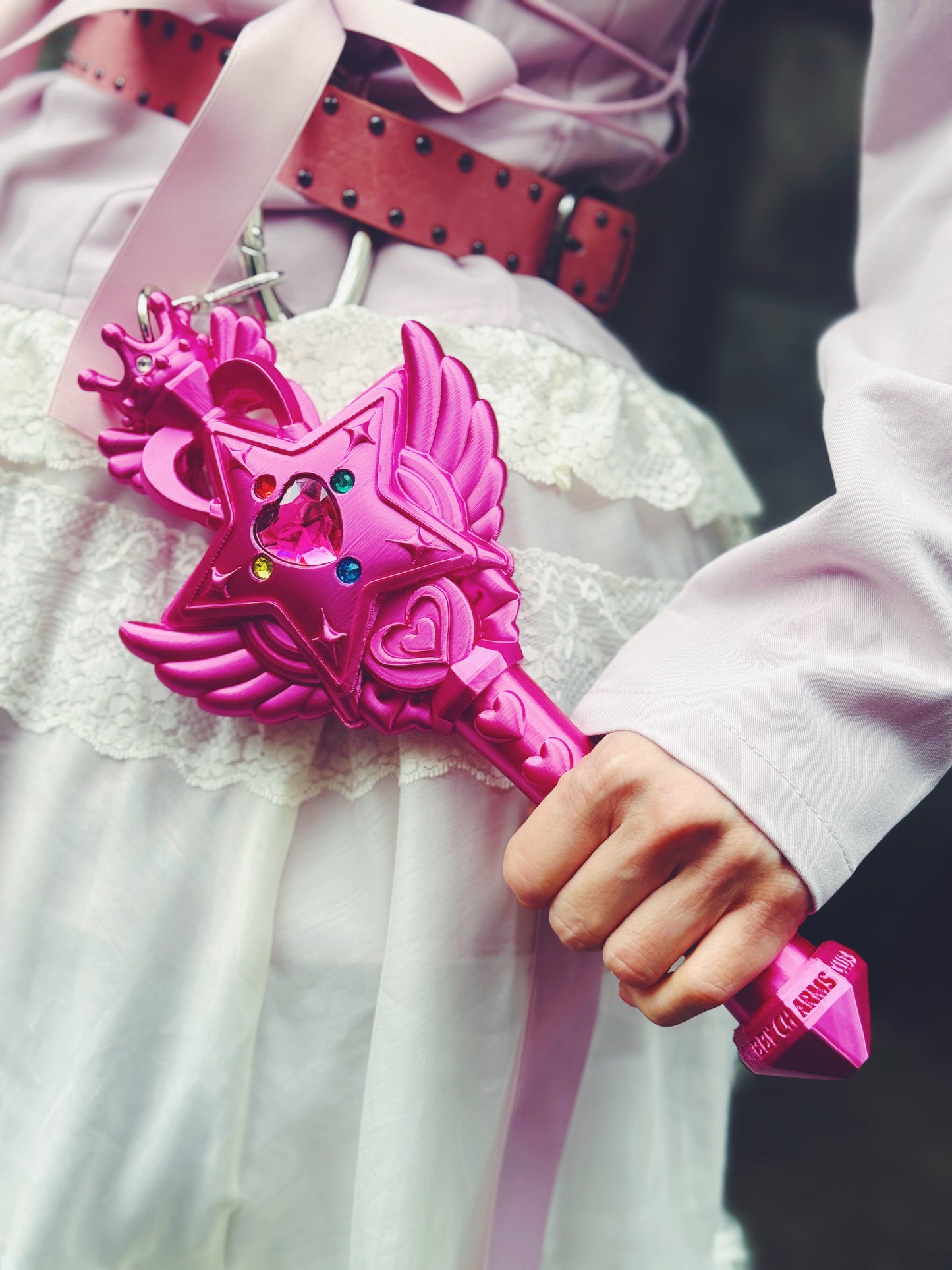 魔法の力でリンクが送れる！マジカルリンクワンド  Magical Link Wand-Magenta-