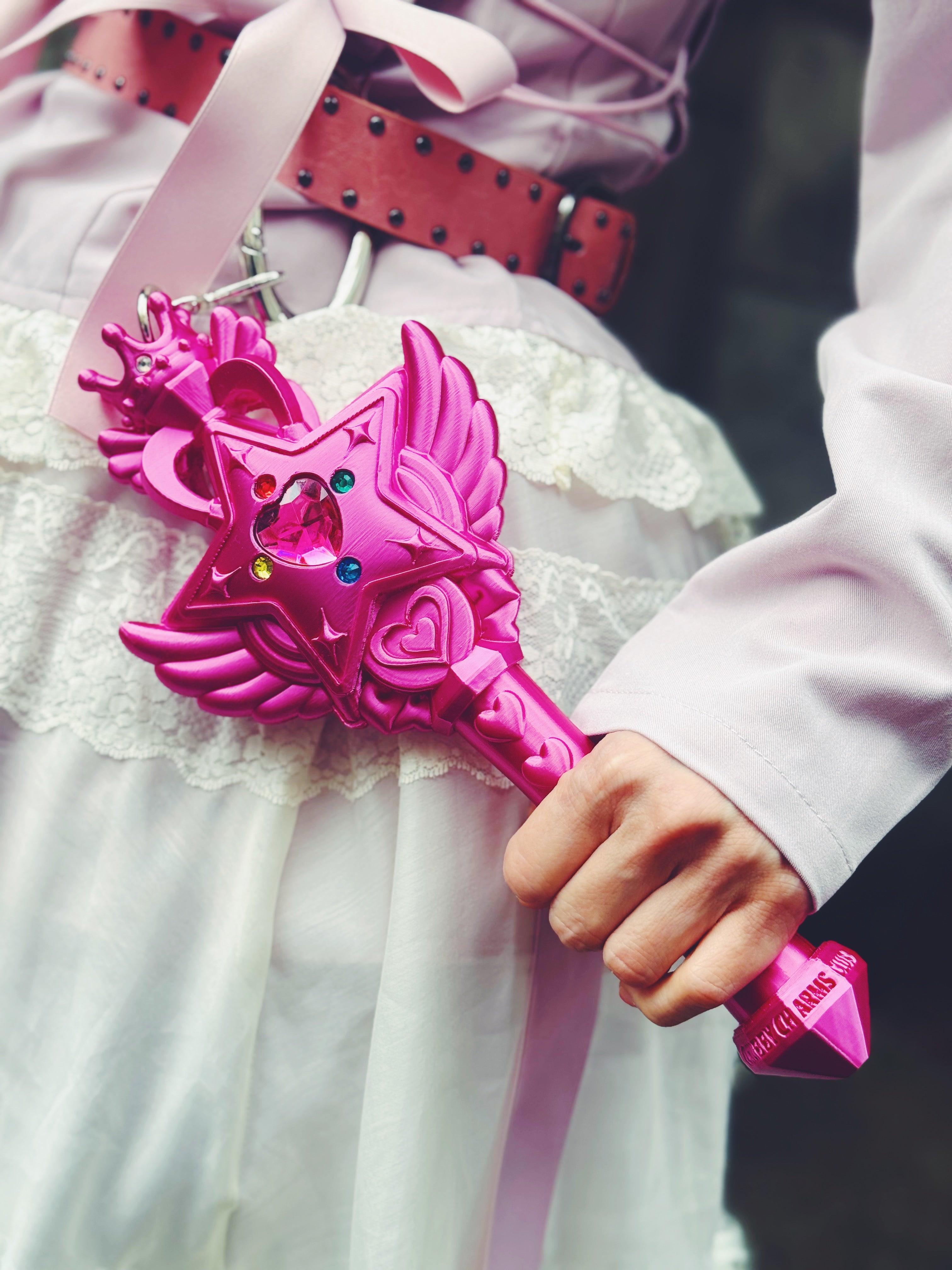 魔法の力でリンクが送れる！マジカルリンクワンド  Magical Link Wand-Magenta-