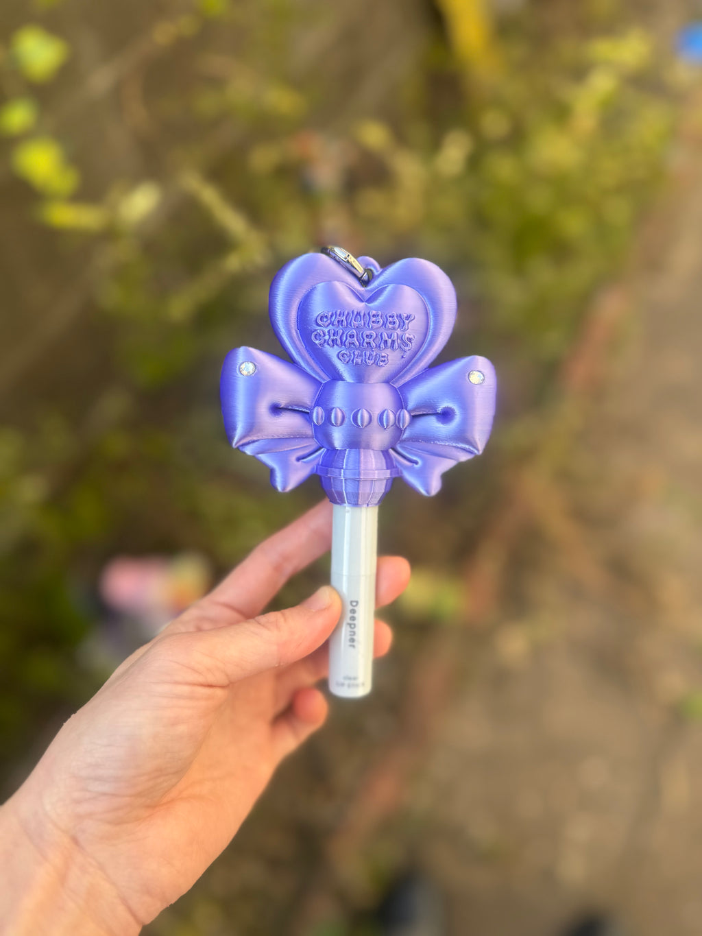 Magical Lip Wand–Twilight Purple💜　〜リップクリームが魔法ステッキに変身する2WAYチャーム〜