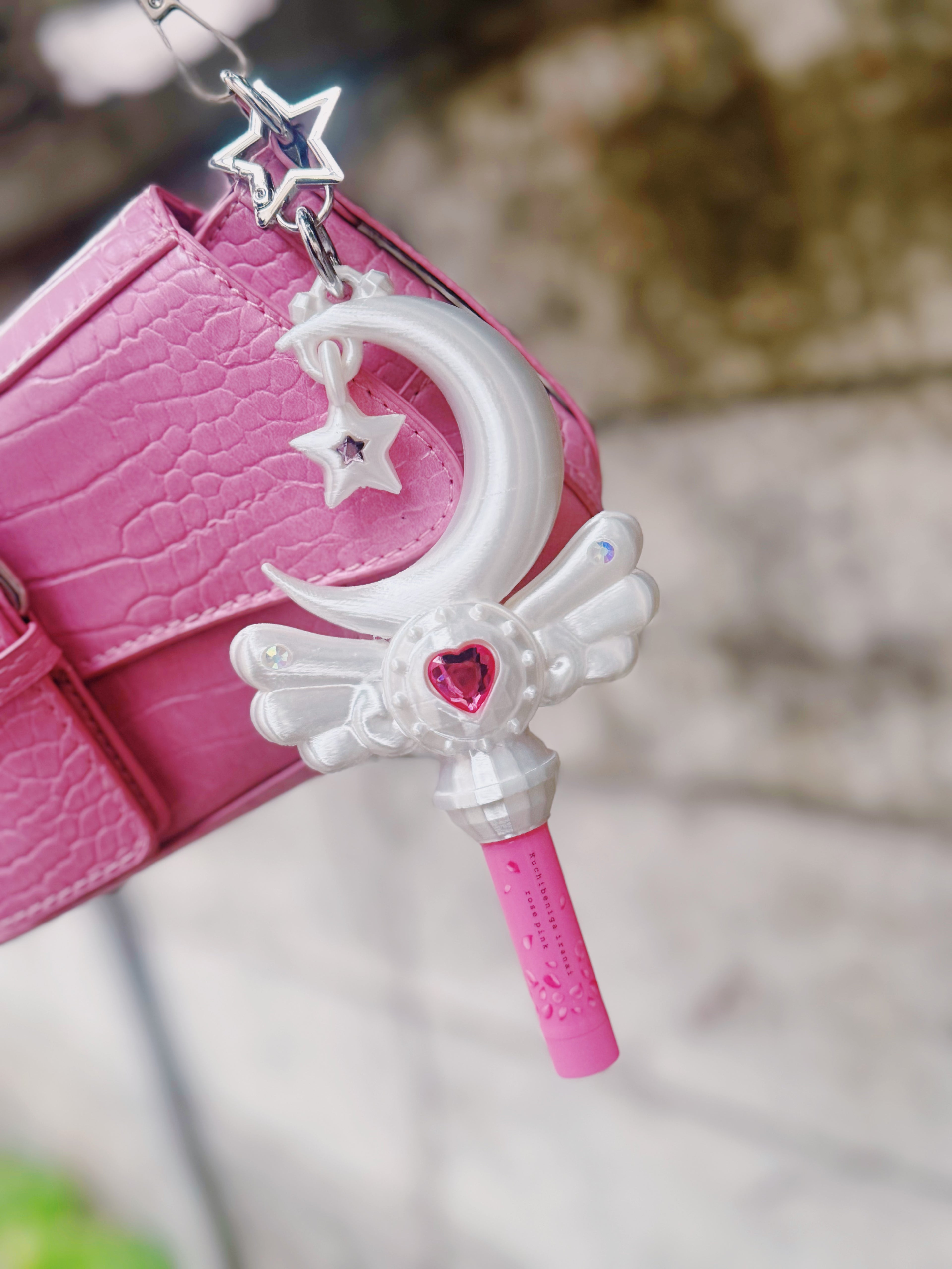 Magical Lip Wand -Moon（White）　マジカルリップワンド（ムーン）