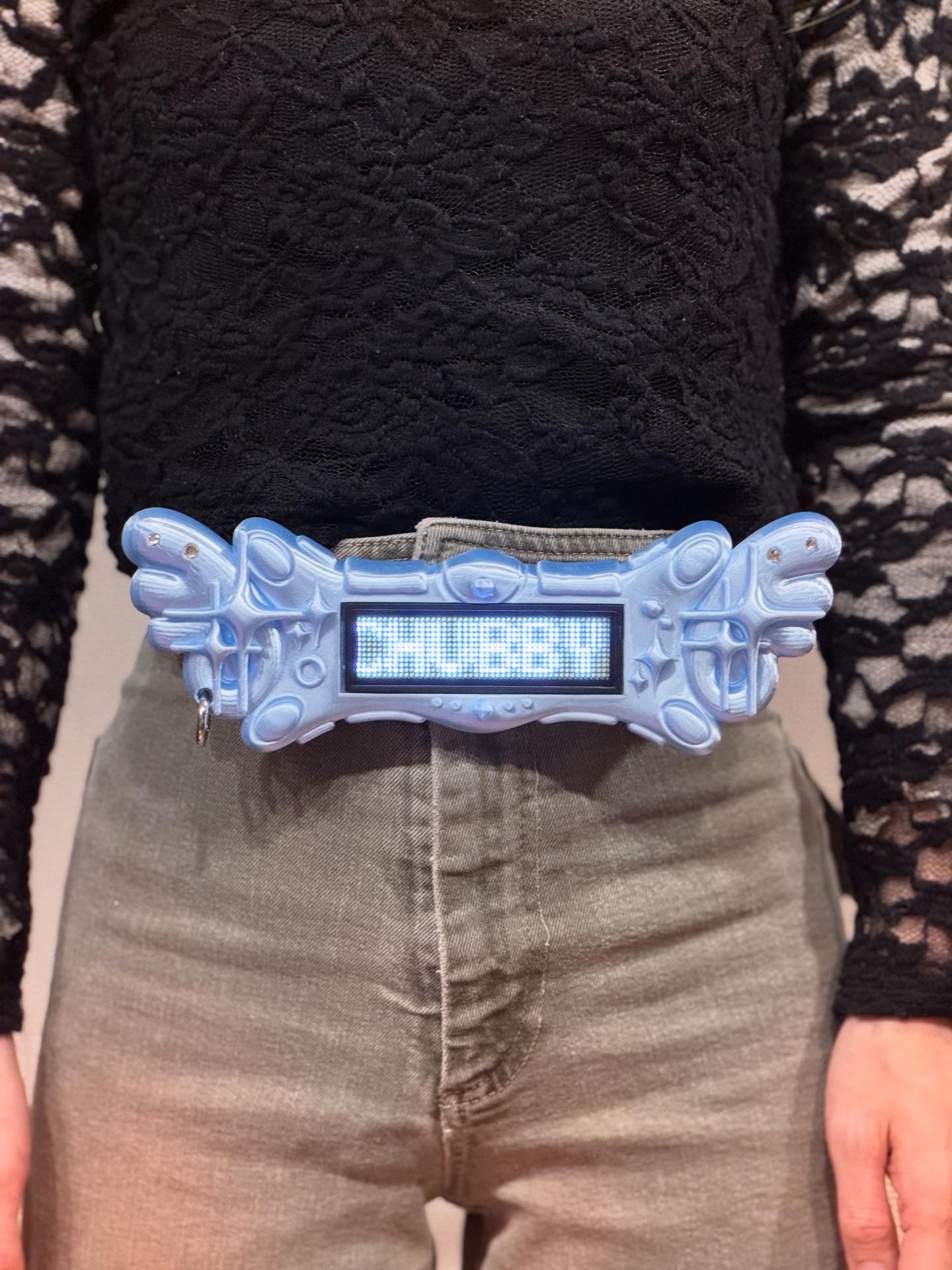 ∧ωＵω∧″儿├　3WAY 変身ベルトチャーム -LED Transformation Belt Charm-
