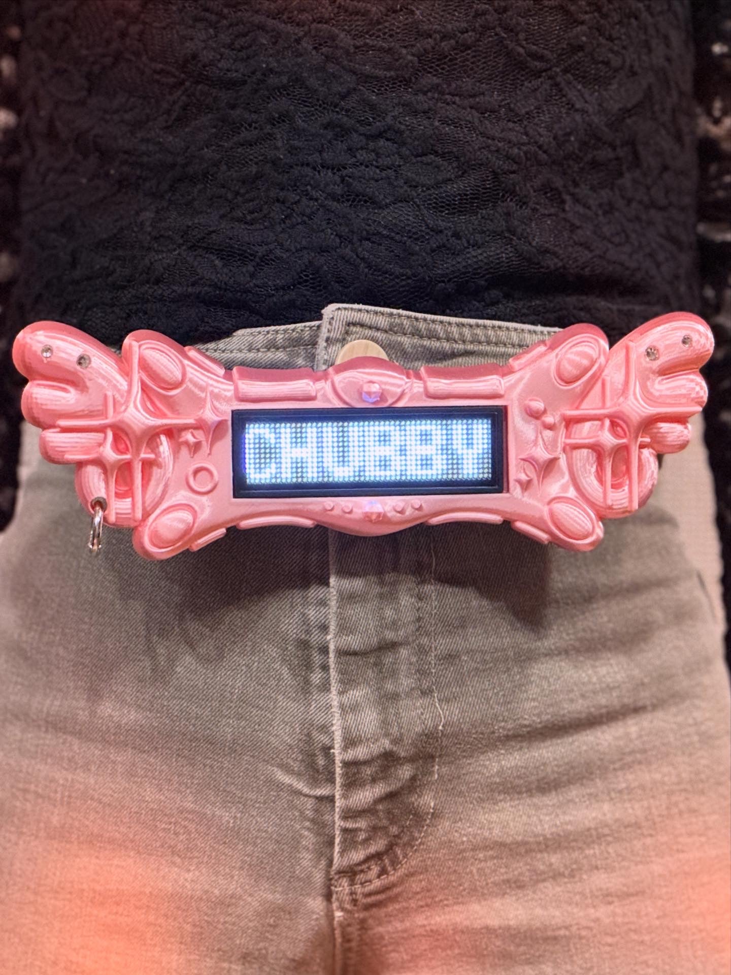 ∧ωＵω∧″儿├　3WAY 変身ベルトチャーム -LED Transformation Belt Charm-