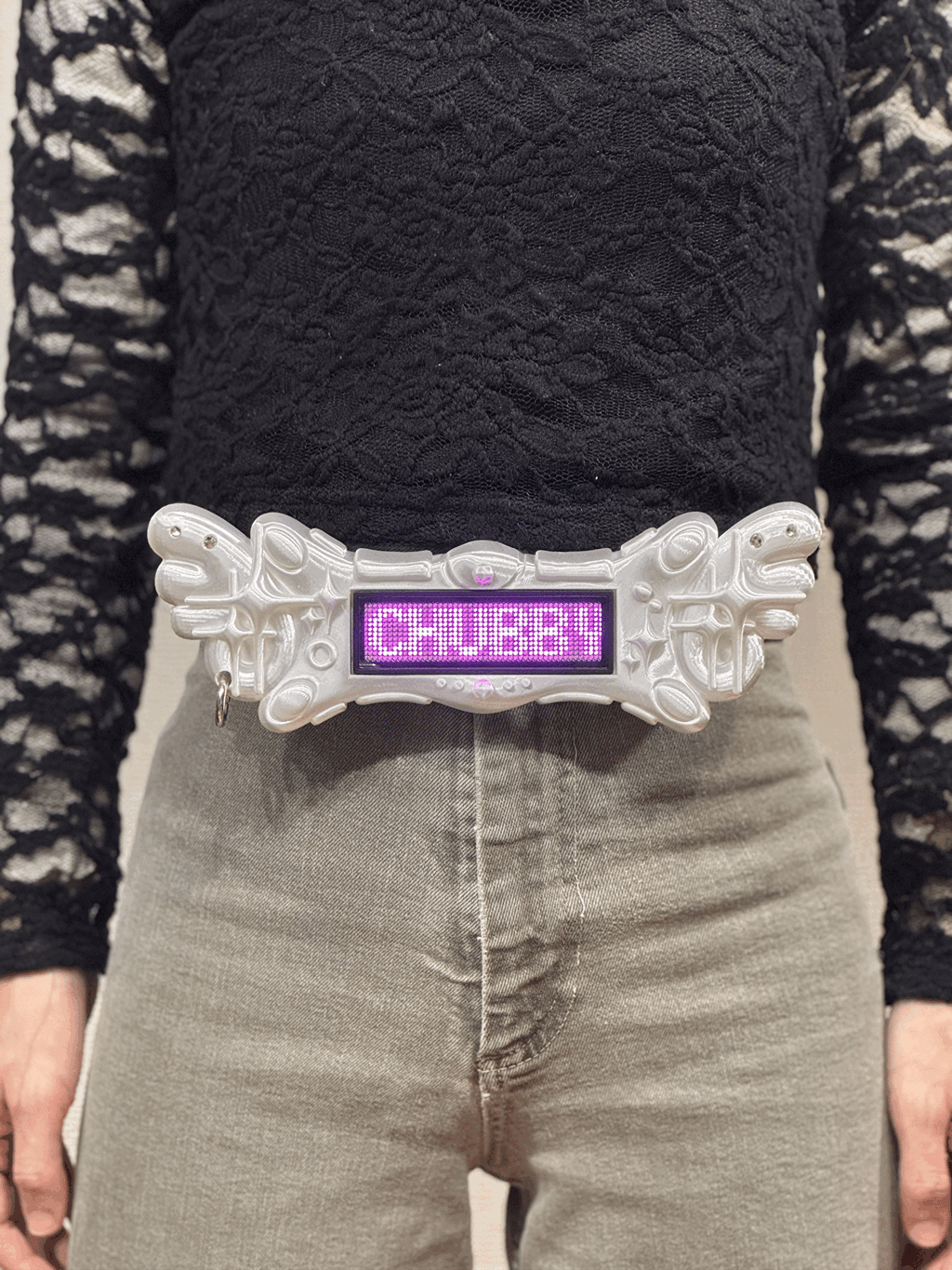 ∧ωＵω∧″儿├　3WAY 変身ベルトチャーム -LED Transformation Belt Charm-