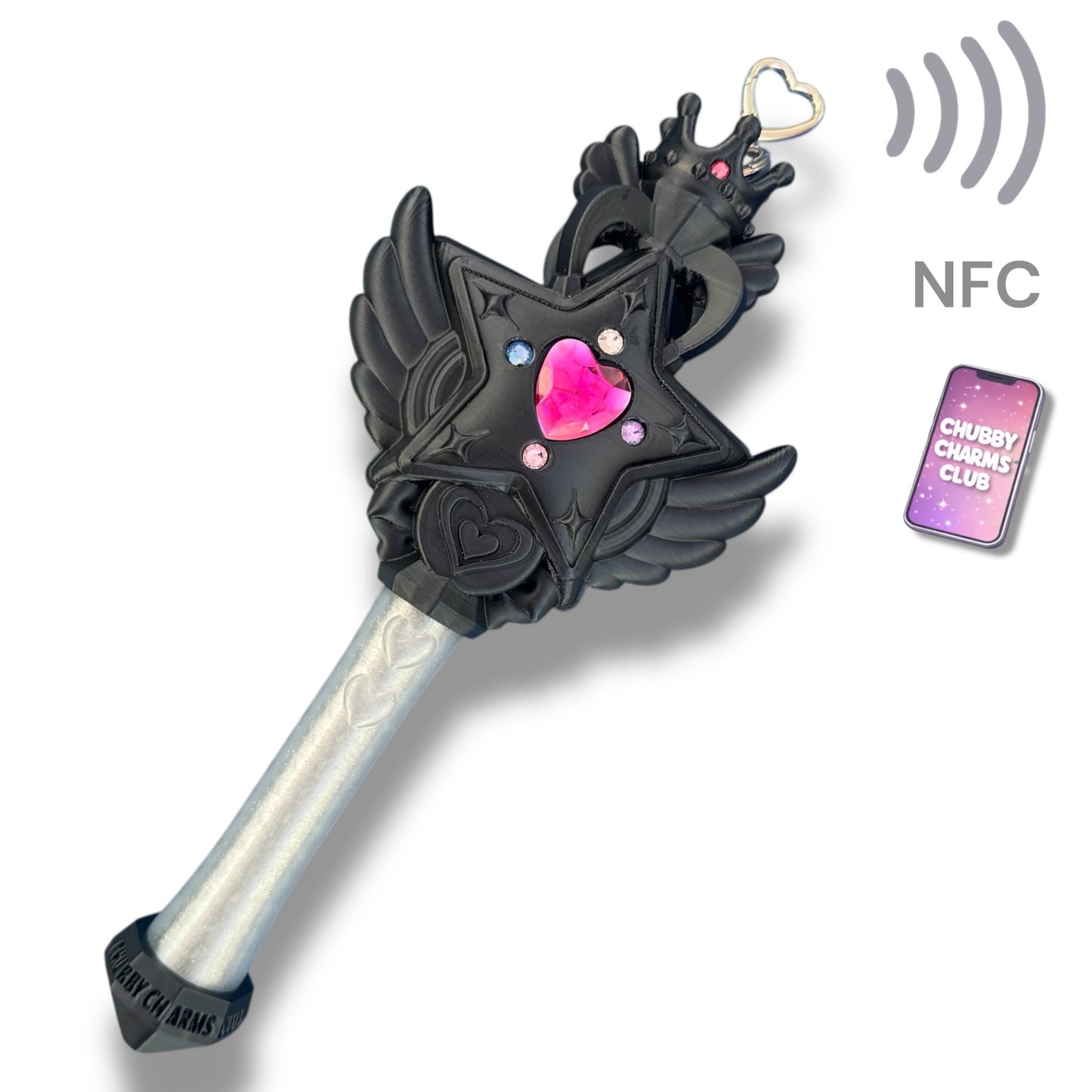 魔法の力でリンクが送れる！マジカルリンクワンド  Magical Link Wand-BLACK-