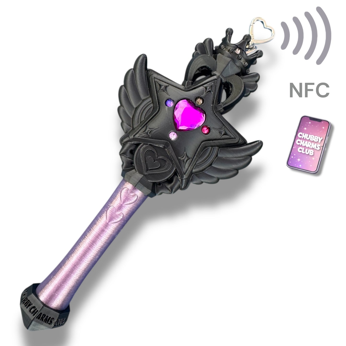 魔法の力でリンクが送れる！マジカルリンクワンド  Magical Link Wand-BLACK-