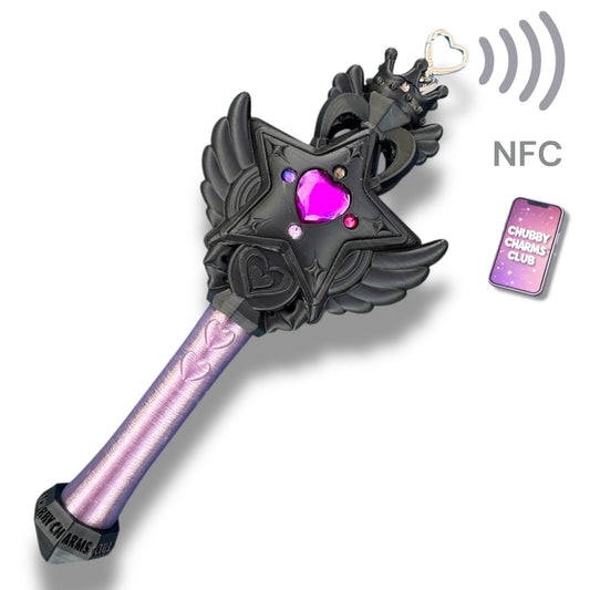 魔法の力でリンクが送れる！マジカルリンクワンド  Magical Link Wand-BLACK-