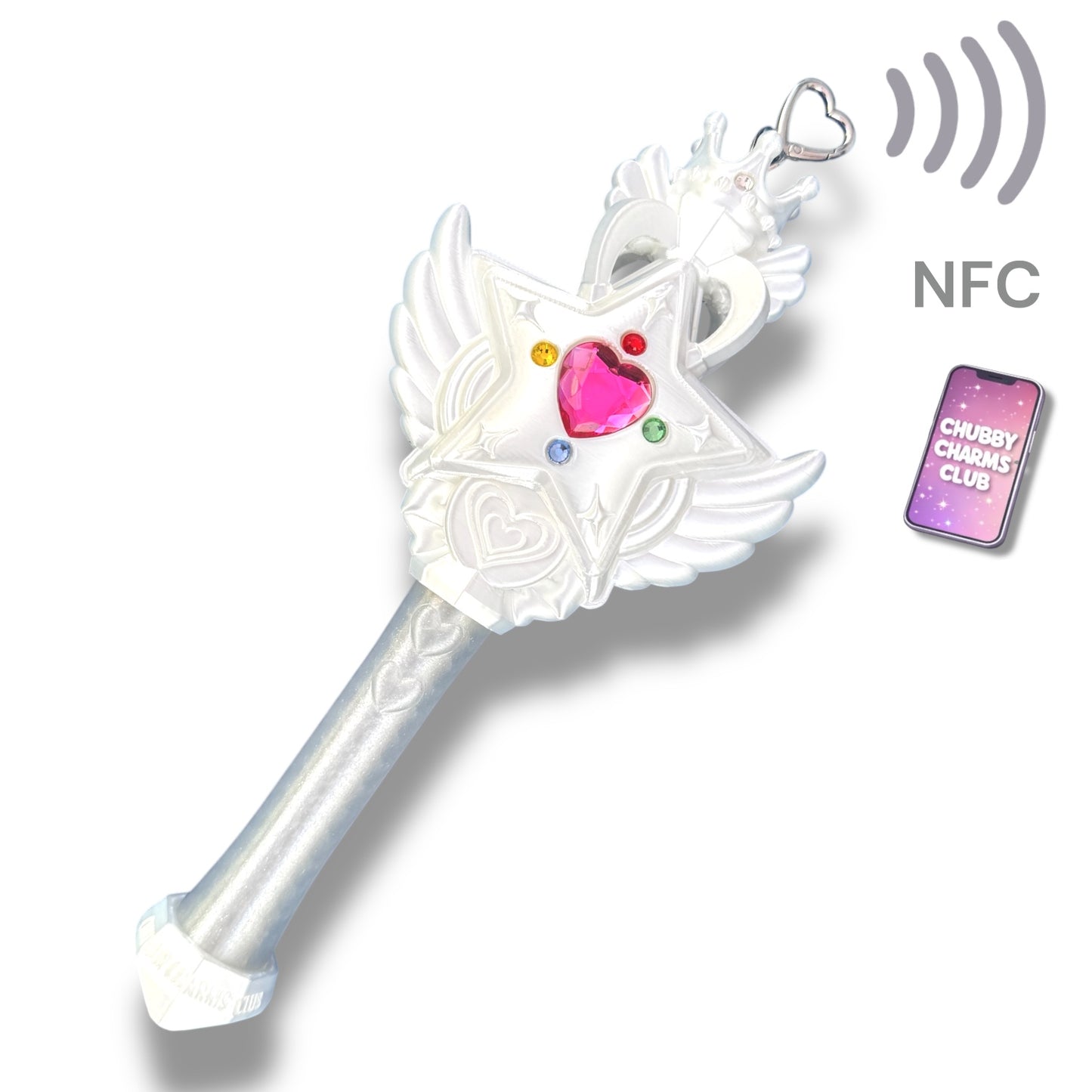 魔法の力でリンクが送れる！マジカルリンクワンド  Magical Link Wand-White-