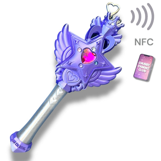 魔法の力でリンクが送れる！マジカルリンクワンド  Magical Link Wand-Purple-