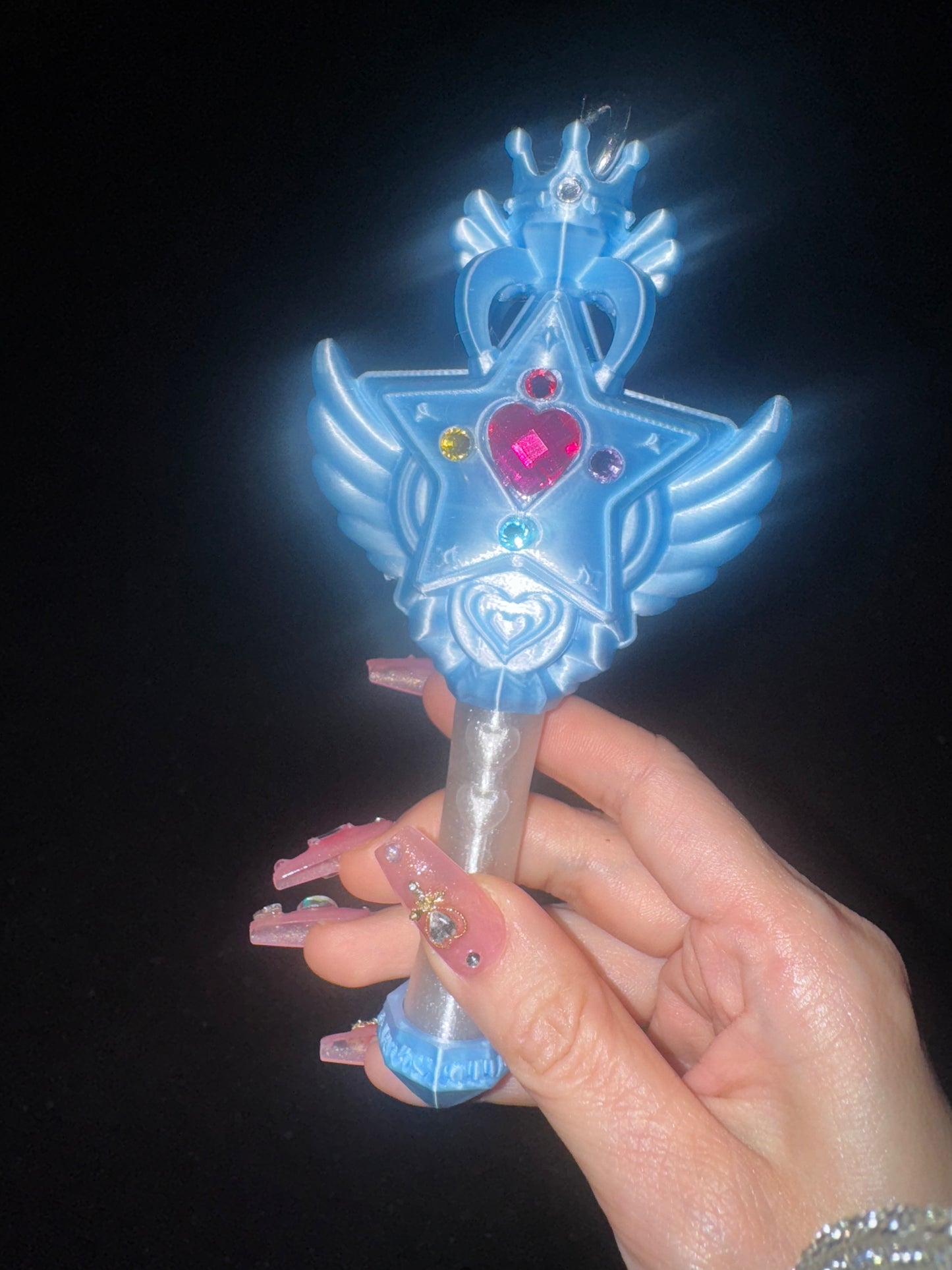 魔法の力でリンクが送れる！マジカルリンクワンド【ミニ】Magical Link Wand-LIGHT BLUE- 【Mini Size】