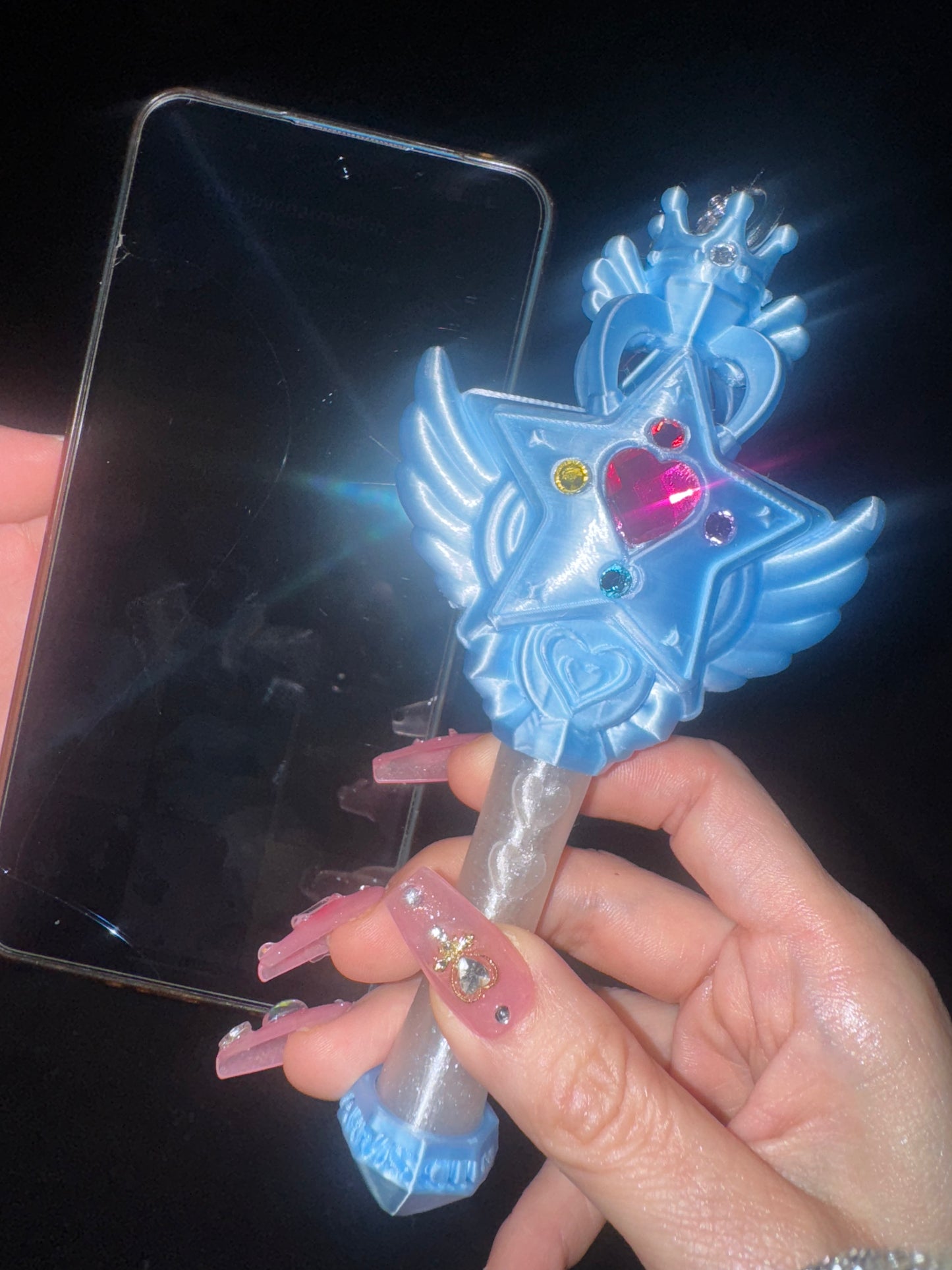 魔法の力でリンクが送れる！マジカルリンクワンド【ミニ】Magical Link Wand-LIGHT BLUE- 【Mini Size】