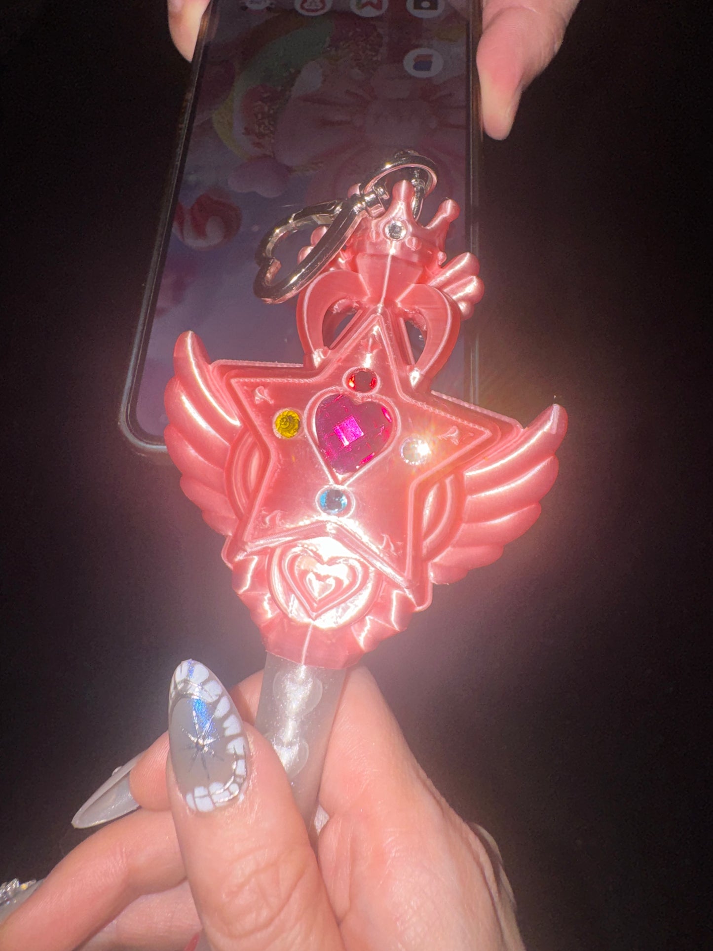 魔法の力でリンクが送れる！マジカルリンクワンド 【ミニ】Magical Link Wand-PINK- 【Mini Size】