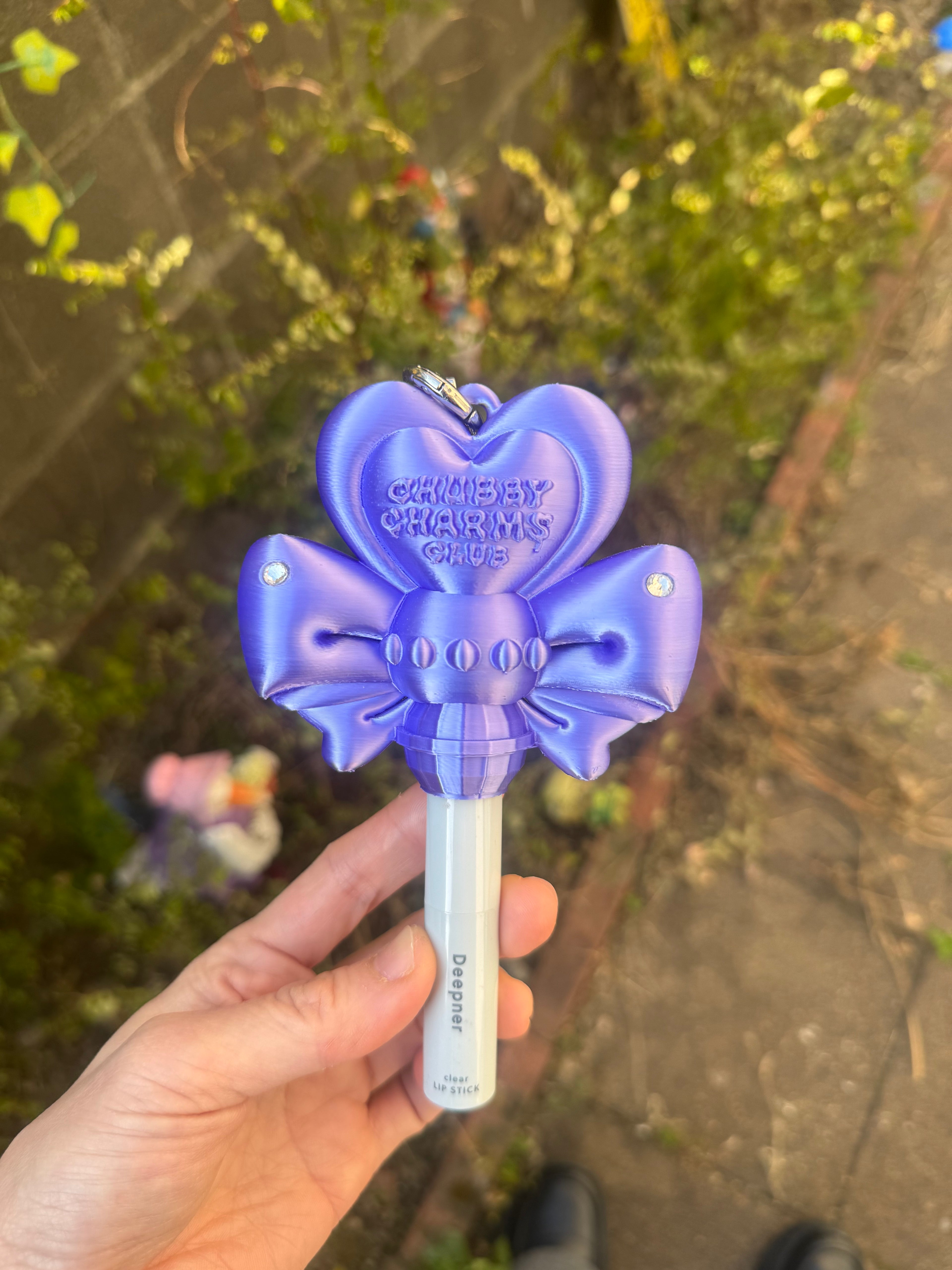 Magical Lip Wand–Twilight Purple💜　〜リップクリームが魔法ステッキに変身する2WAYチャーム〜