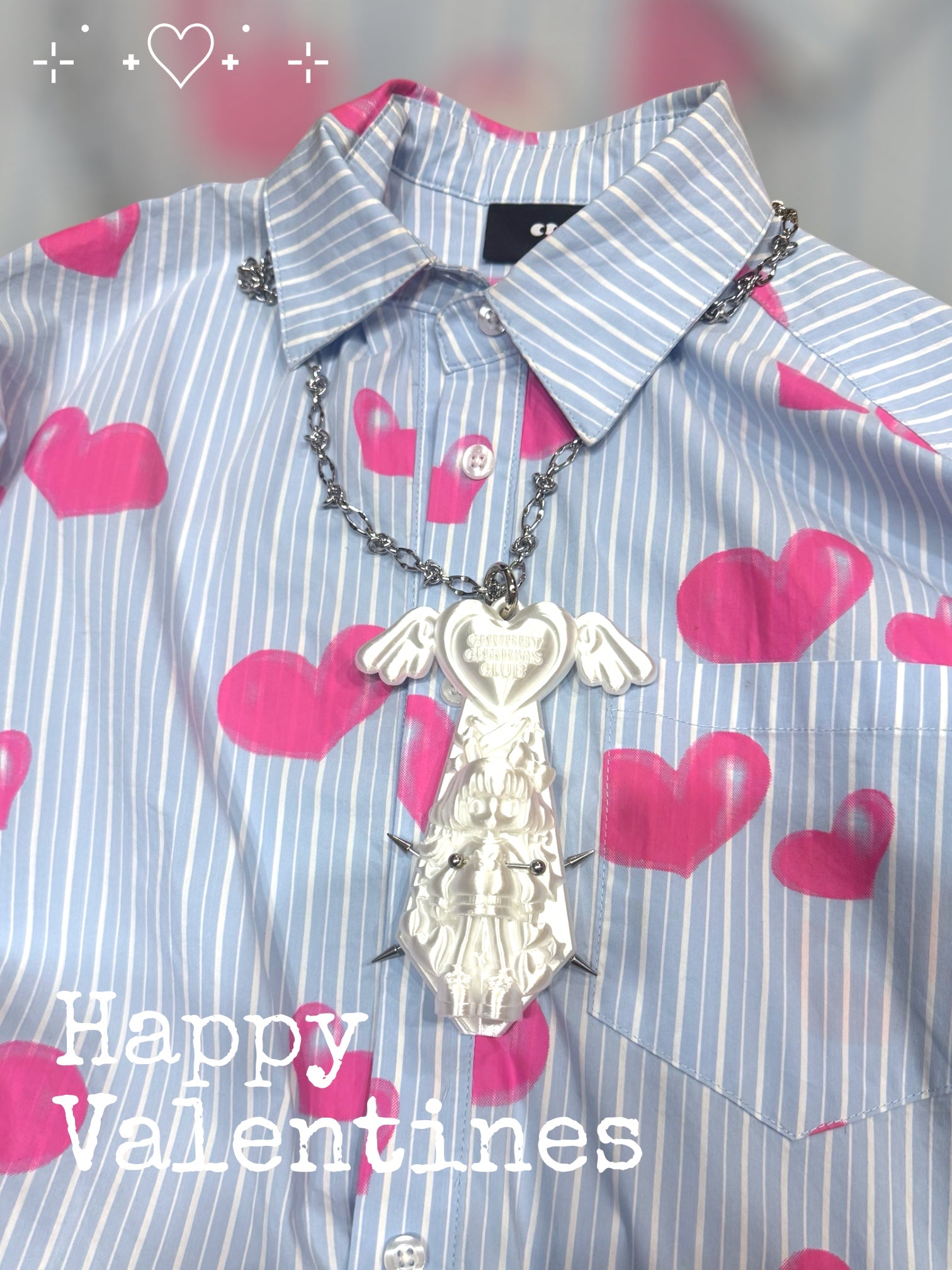 Inner Girl Tie ネクタイ型ネックレス – CHUBBY CHARMS CLUB
