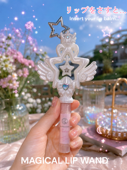 Magical Lip Wand -Star（White）　マジカルリップワンド（ハート）