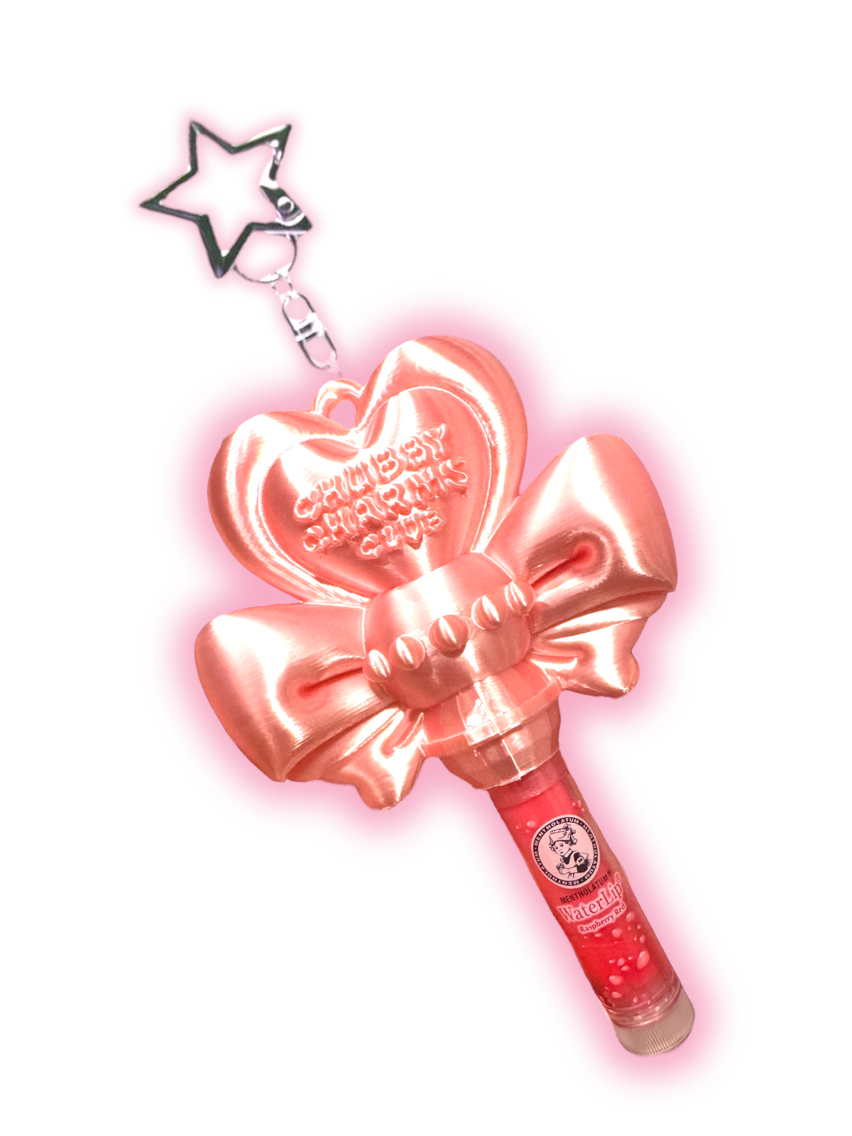 Magical Lip Wand–Suger Pink💗　〜リップクリームが魔法ステッキに変身する2WAYチャーム〜