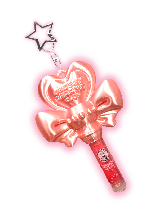 Magical Lip Wand–Suger Pink💗　〜リップクリームが魔法ステッキに変身する2WAYチャーム〜