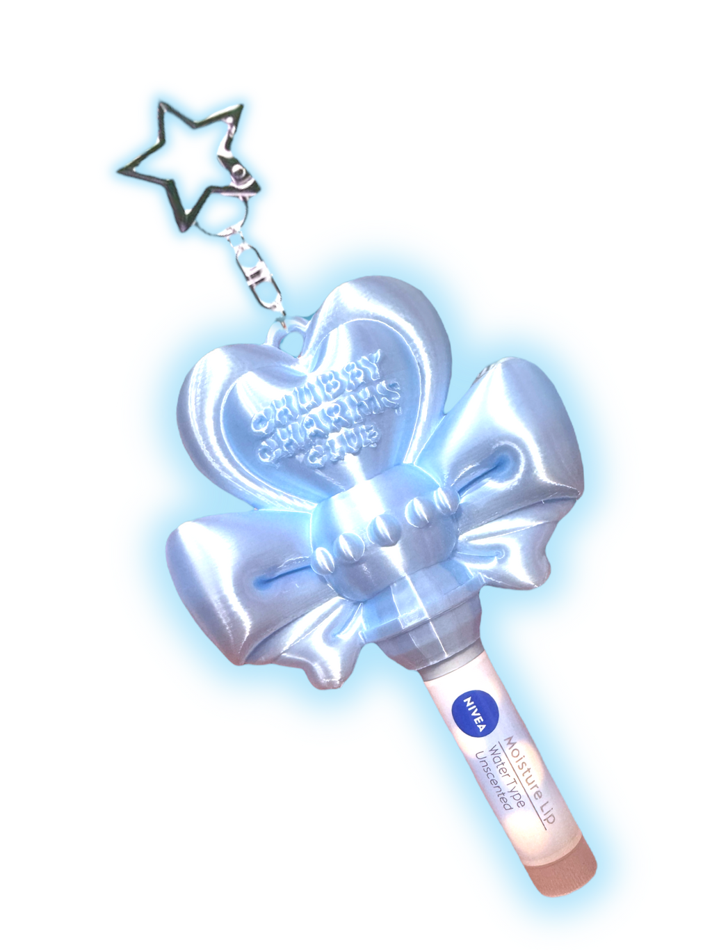 Magical Lip Wand–Aqua Blue💙　〜リップクリームが魔法ステッキに変身する2WAYチャーム〜