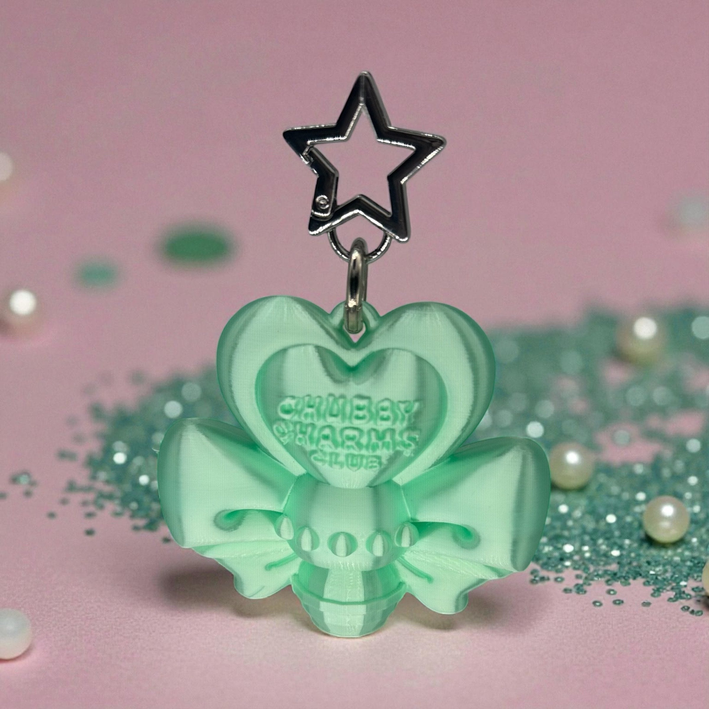 Magical Lip Wand–Minty Charm💚　〜リップクリームが魔法ステッキに変身する2WAYチャーム〜