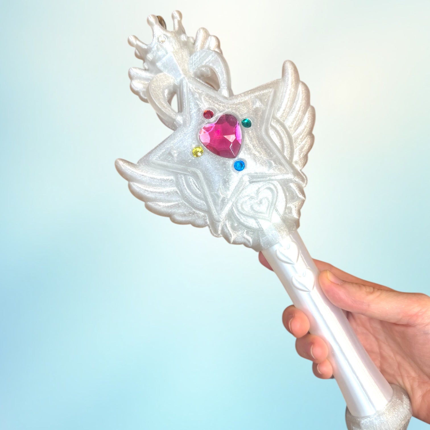 魔法の力でリンクが送れる！マジカルリンクワンド  Magical Link Wand-Glitter White-