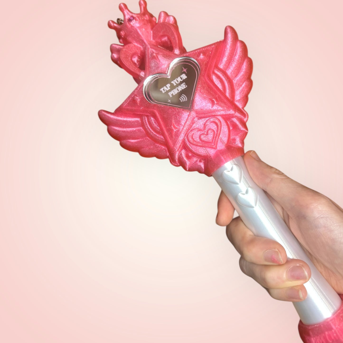 魔法の力でリンクが送れる！マジカルリンクワンド  Magical Link Wand-Glitter Pink-