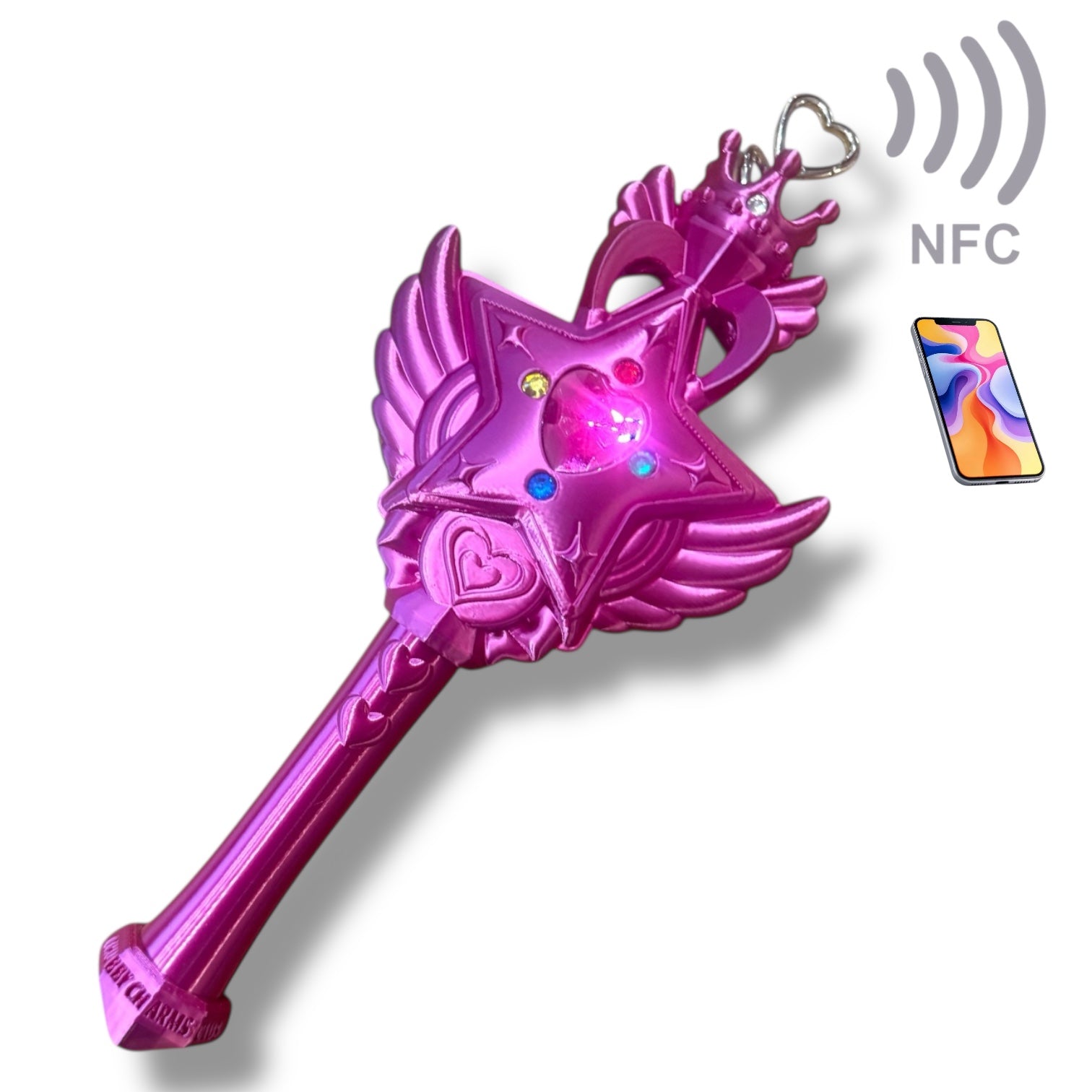 魔法の力でリンクが送れる！マジカルリンクワンド  Magical Link Wand-Magenta-